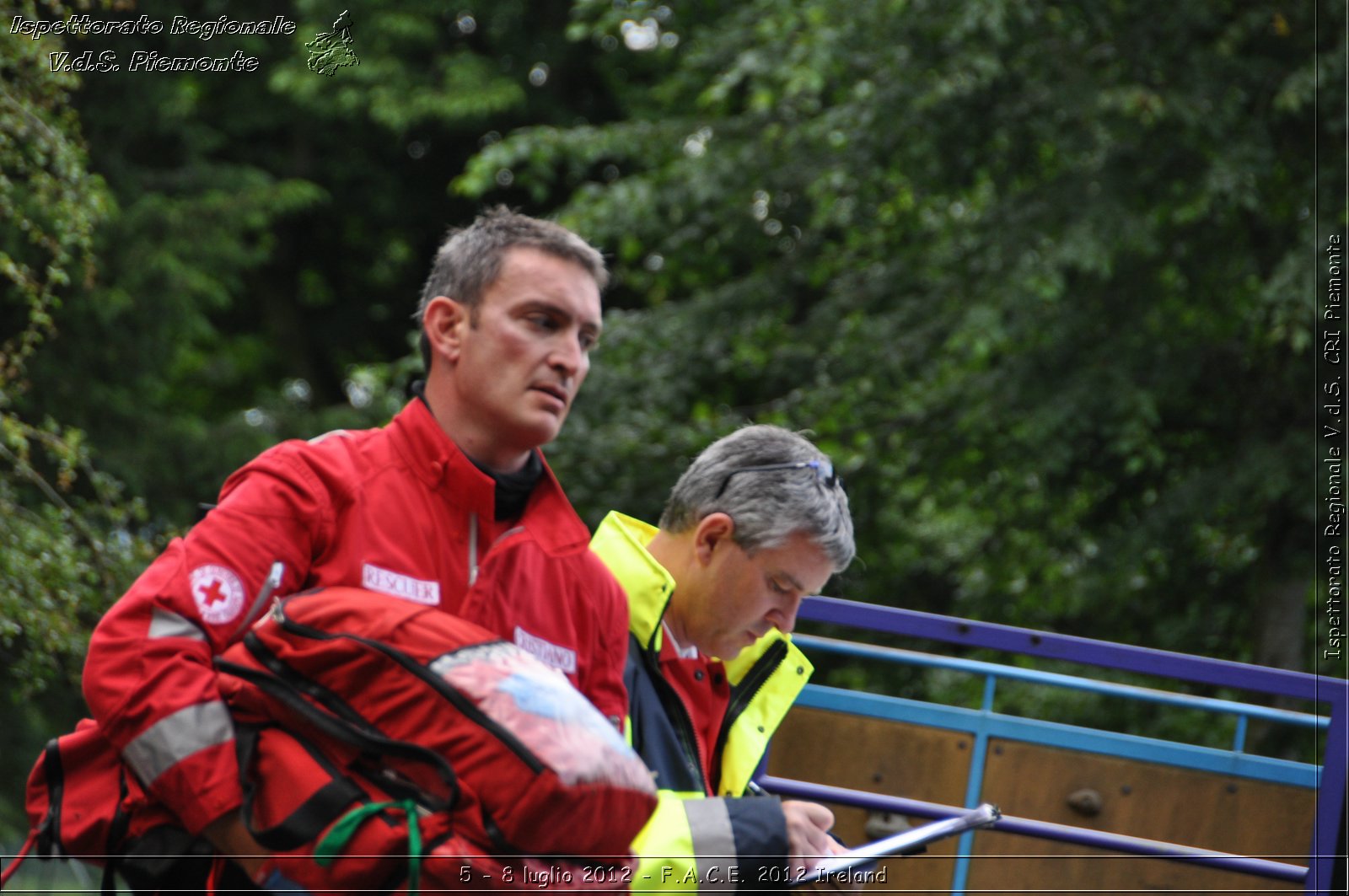 5 - 8 luglio - F.A.C.E. 2012 Ireland - Croce Rossa Italiana - Ispettorato Regionale Volontari del Soccorso del Piemonte