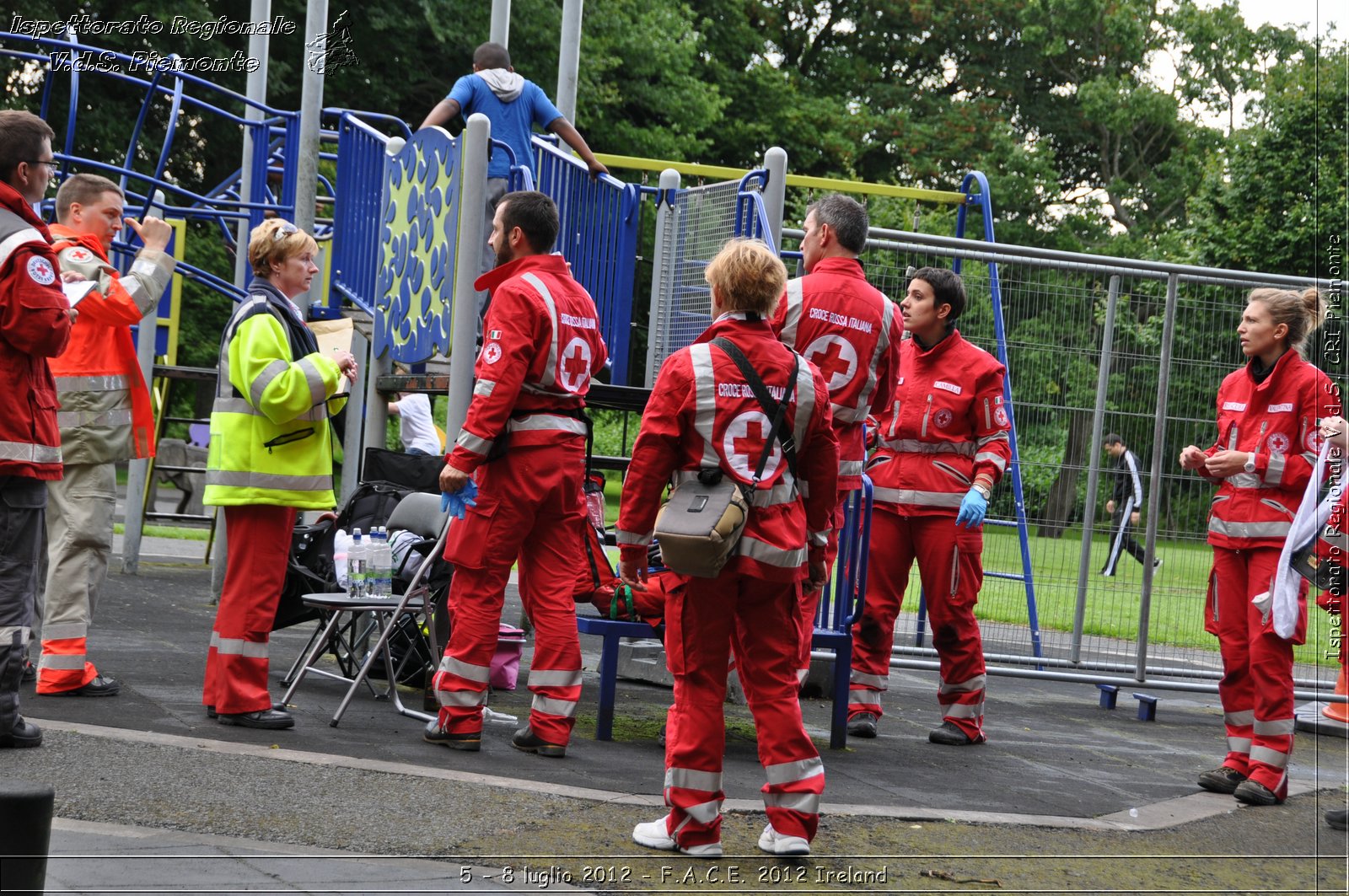 5 - 8 luglio - F.A.C.E. 2012 Ireland - Croce Rossa Italiana - Ispettorato Regionale Volontari del Soccorso del Piemonte