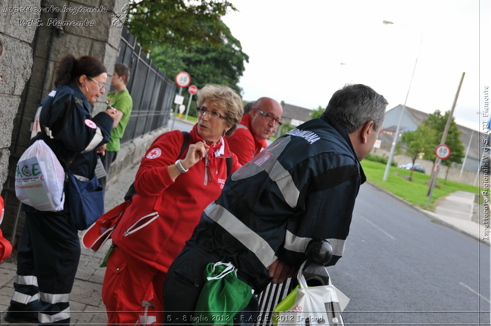 5 - 8 luglio - F.A.C.E. 2012 Ireland - Croce Rossa Italiana - Ispettorato Regionale Volontari del Soccorso del Piemonte