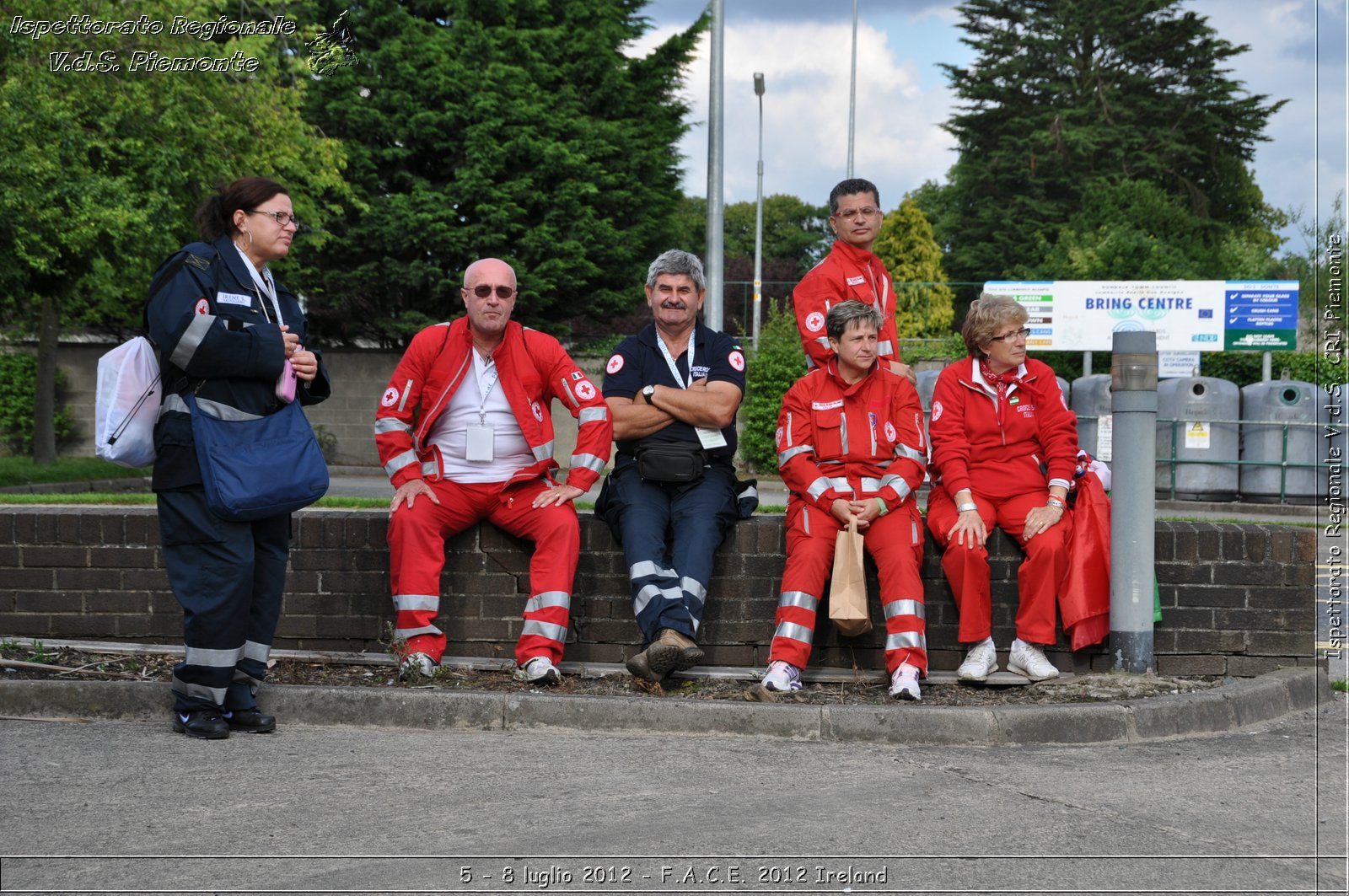 5 - 8 luglio - F.A.C.E. 2012 Ireland - Croce Rossa Italiana - Ispettorato Regionale Volontari del Soccorso del Piemonte