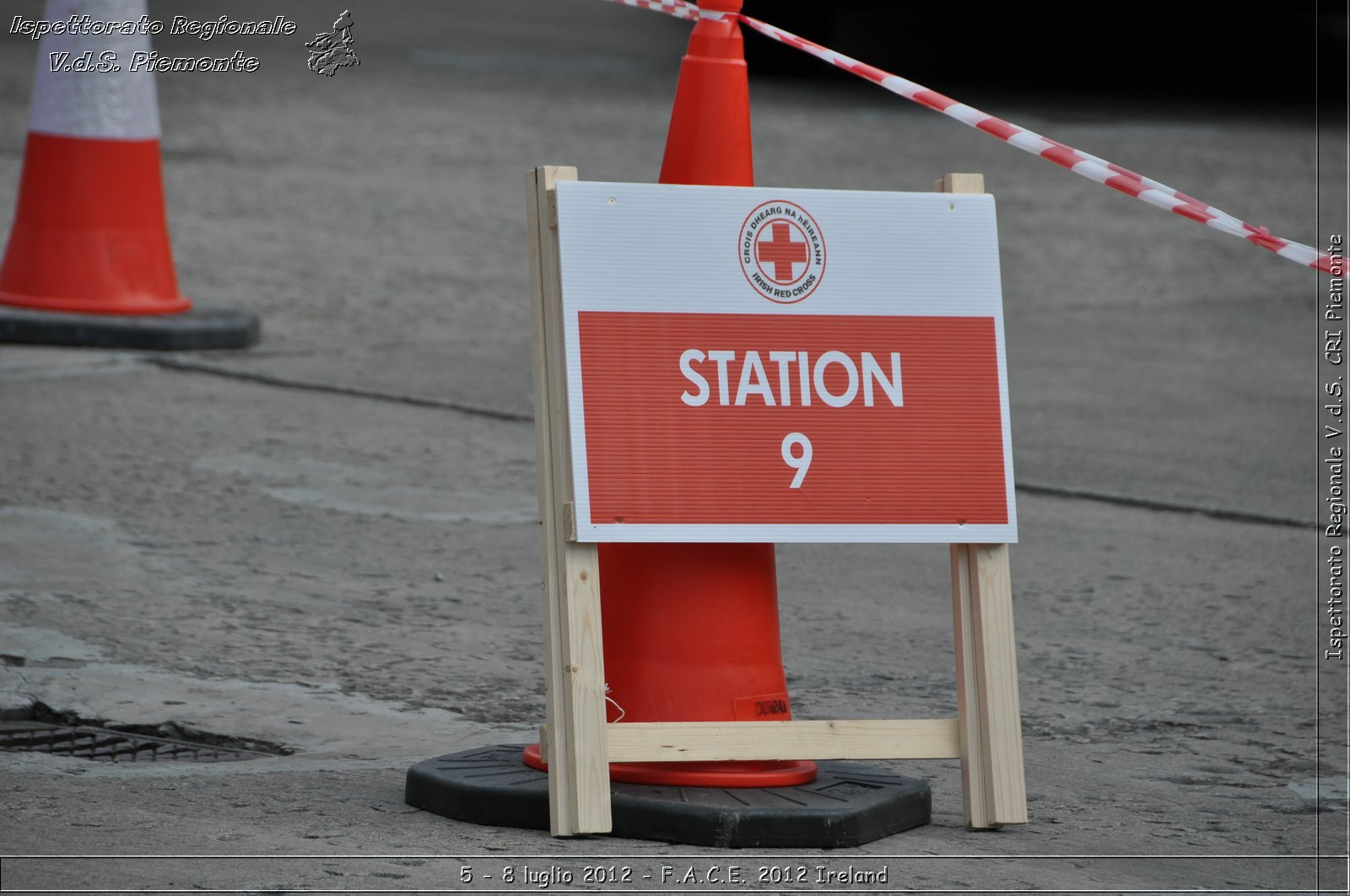 5 - 8 luglio - F.A.C.E. 2012 Ireland - Croce Rossa Italiana - Ispettorato Regionale Volontari del Soccorso del Piemonte