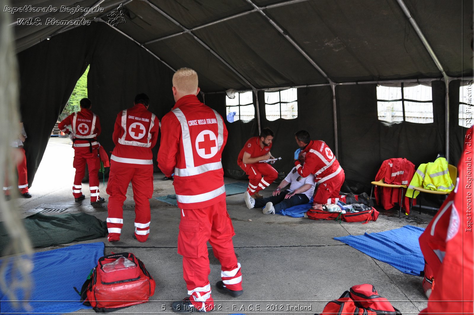 5 - 8 luglio - F.A.C.E. 2012 Ireland - Croce Rossa Italiana - Ispettorato Regionale Volontari del Soccorso del Piemonte