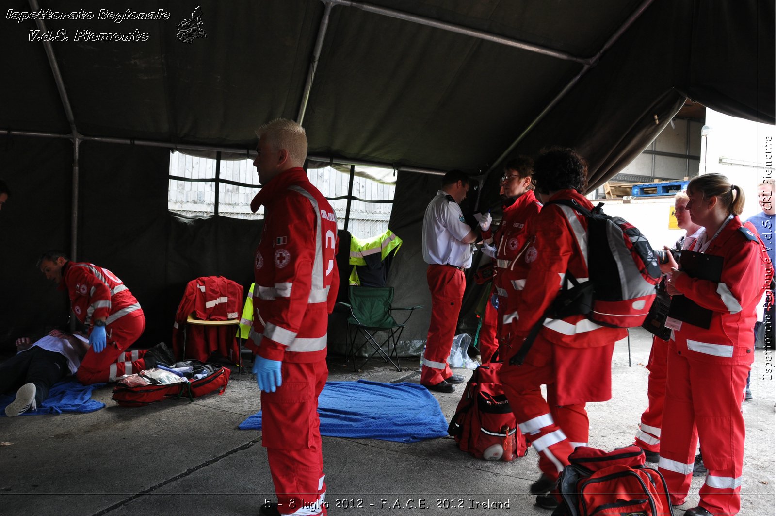 5 - 8 luglio - F.A.C.E. 2012 Ireland - Croce Rossa Italiana - Ispettorato Regionale Volontari del Soccorso del Piemonte