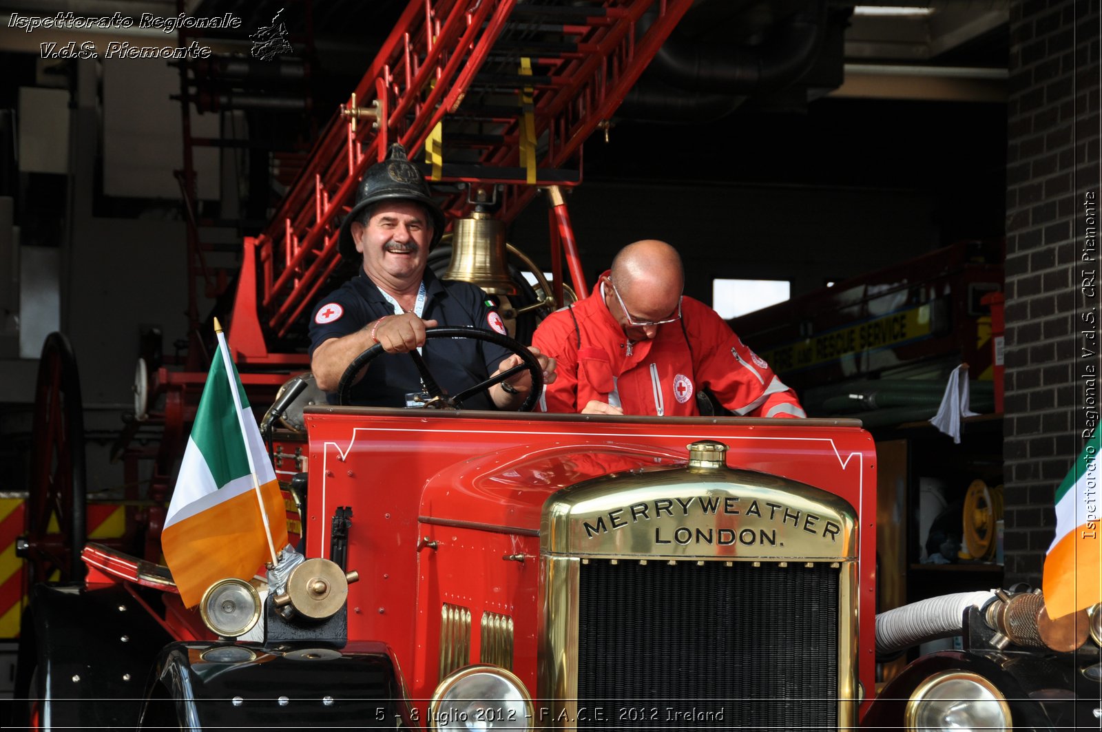 5 - 8 luglio - F.A.C.E. 2012 Ireland - Croce Rossa Italiana - Ispettorato Regionale Volontari del Soccorso del Piemonte