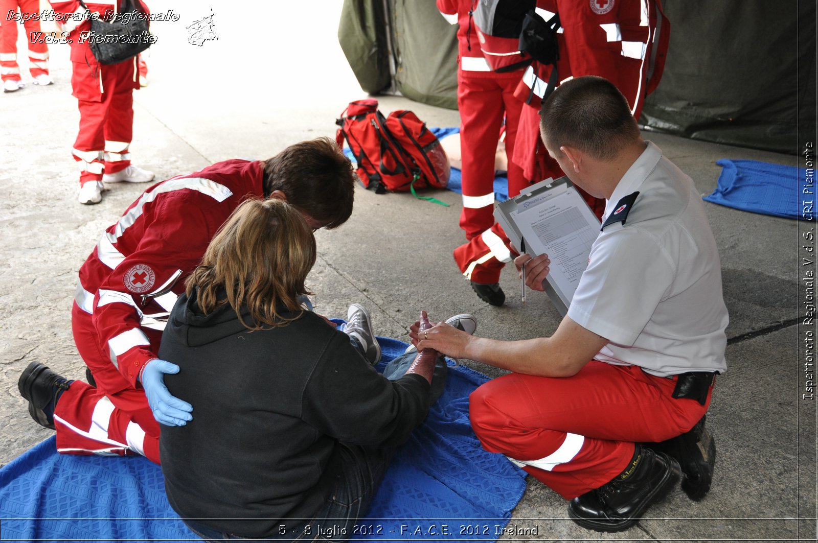 5 - 8 luglio - F.A.C.E. 2012 Ireland - Croce Rossa Italiana - Ispettorato Regionale Volontari del Soccorso del Piemonte