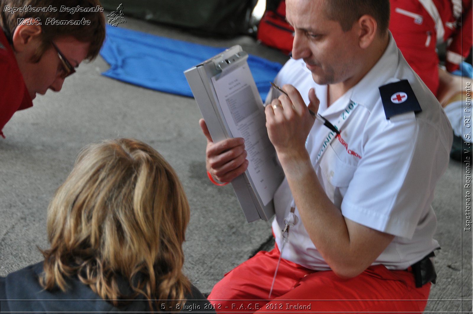 5 - 8 luglio - F.A.C.E. 2012 Ireland - Croce Rossa Italiana - Ispettorato Regionale Volontari del Soccorso del Piemonte