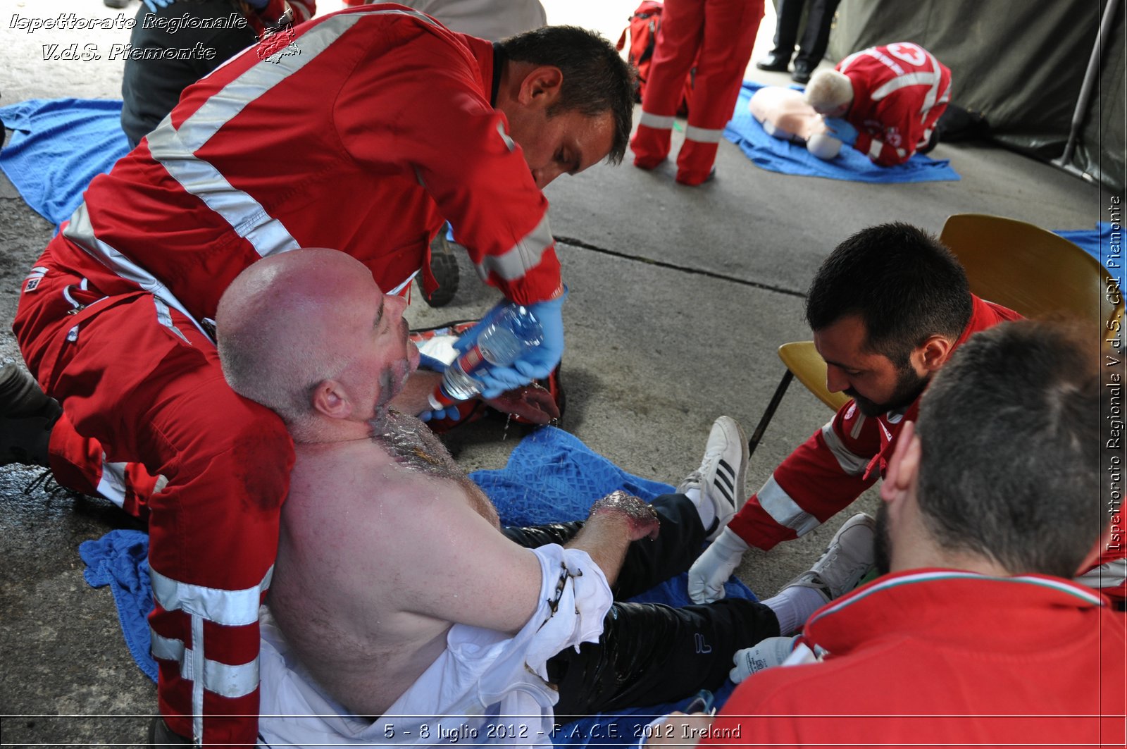 5 - 8 luglio - F.A.C.E. 2012 Ireland - Croce Rossa Italiana - Ispettorato Regionale Volontari del Soccorso del Piemonte