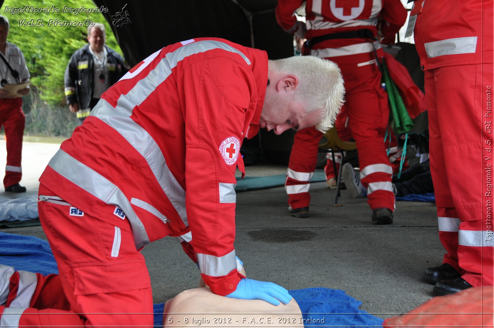 5 - 8 luglio - F.A.C.E. 2012 Ireland - Croce Rossa Italiana - Ispettorato Regionale Volontari del Soccorso del Piemonte