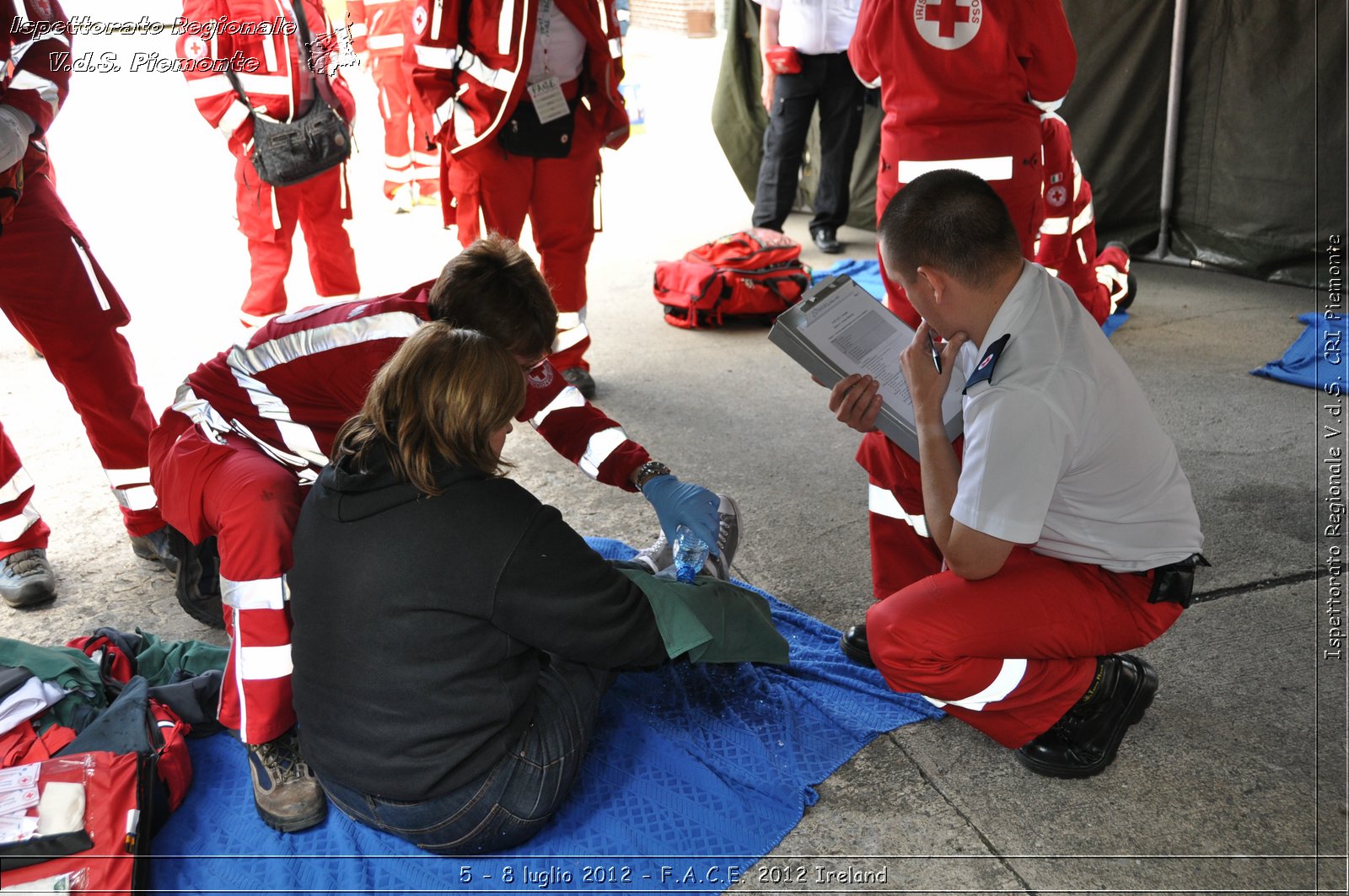 5 - 8 luglio - F.A.C.E. 2012 Ireland - Croce Rossa Italiana - Ispettorato Regionale Volontari del Soccorso del Piemonte