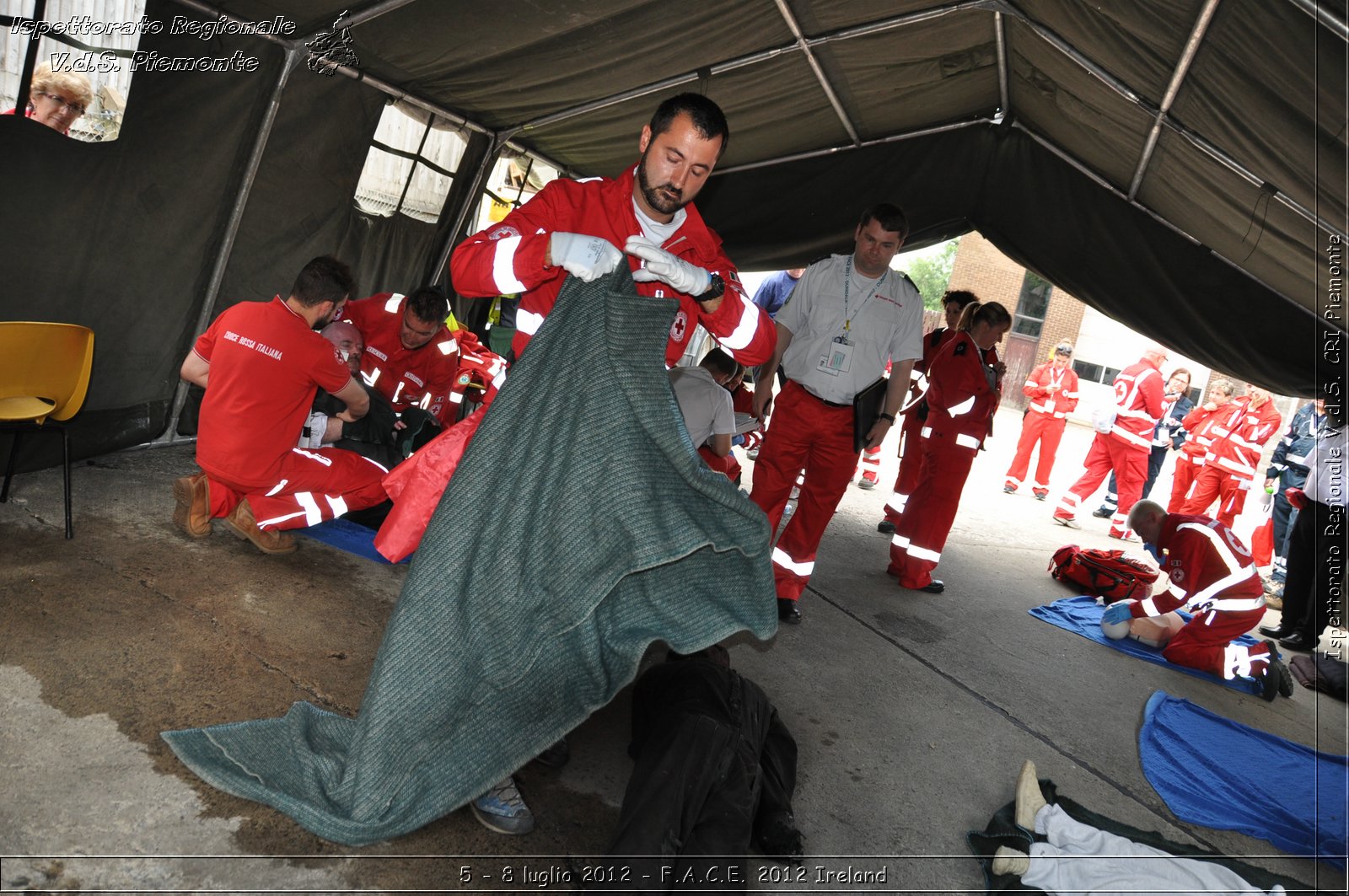 5 - 8 luglio - F.A.C.E. 2012 Ireland - Croce Rossa Italiana - Ispettorato Regionale Volontari del Soccorso del Piemonte