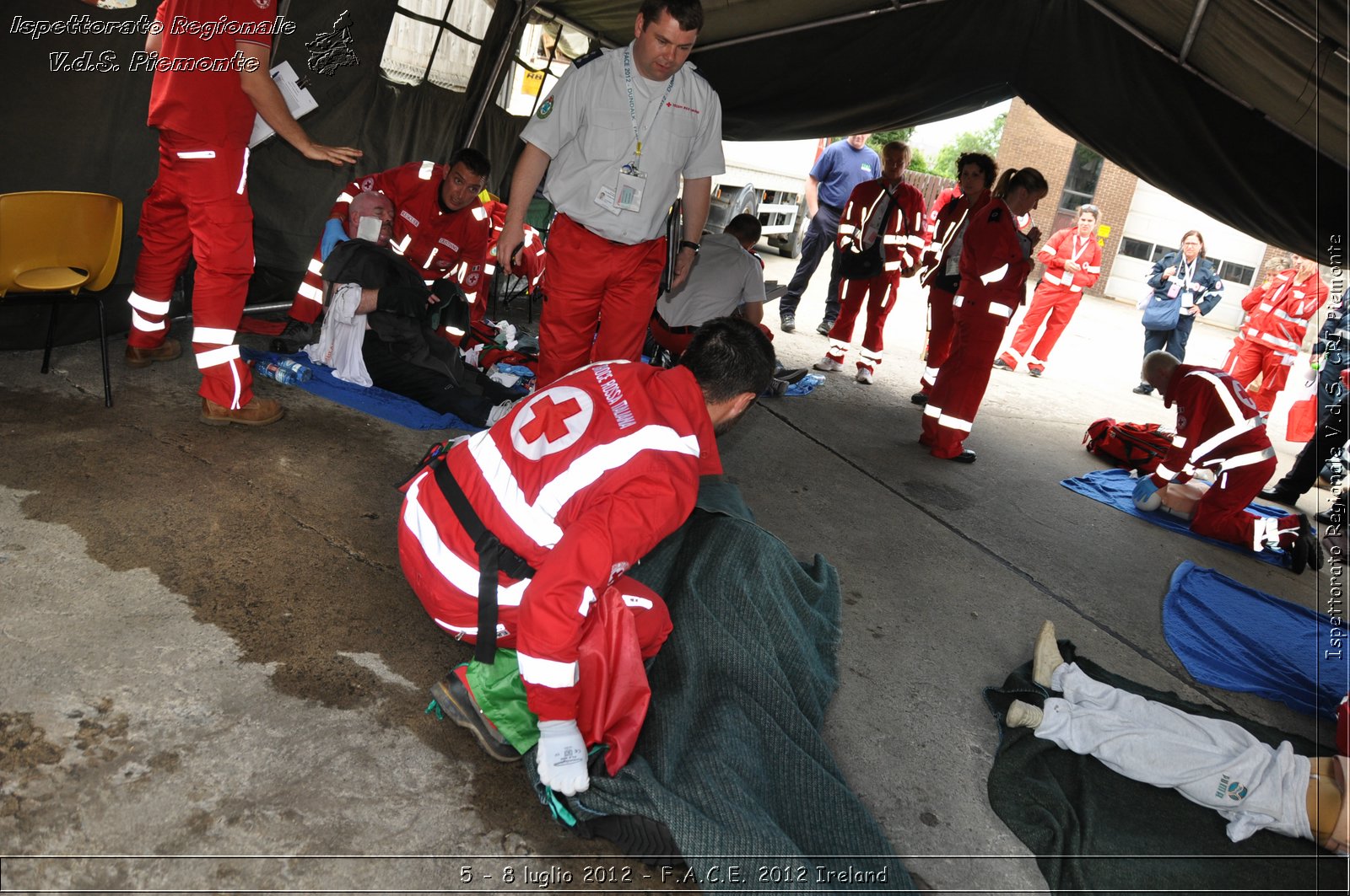 5 - 8 luglio - F.A.C.E. 2012 Ireland - Croce Rossa Italiana - Ispettorato Regionale Volontari del Soccorso del Piemonte