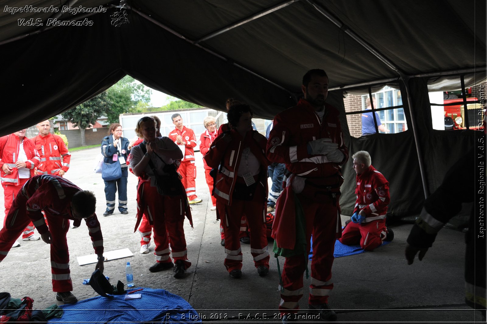 5 - 8 luglio - F.A.C.E. 2012 Ireland - Croce Rossa Italiana - Ispettorato Regionale Volontari del Soccorso del Piemonte