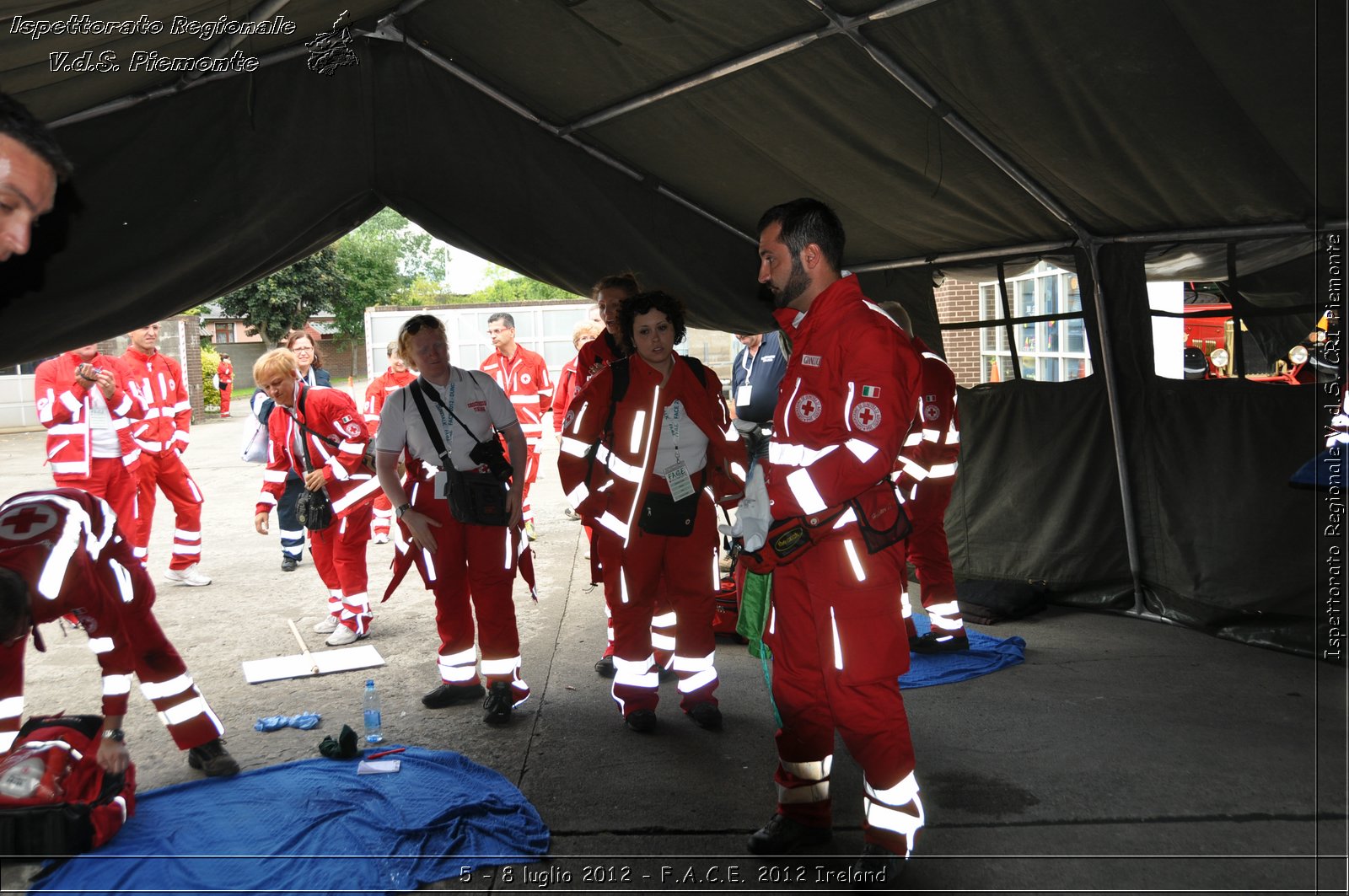 5 - 8 luglio - F.A.C.E. 2012 Ireland - Croce Rossa Italiana - Ispettorato Regionale Volontari del Soccorso del Piemonte