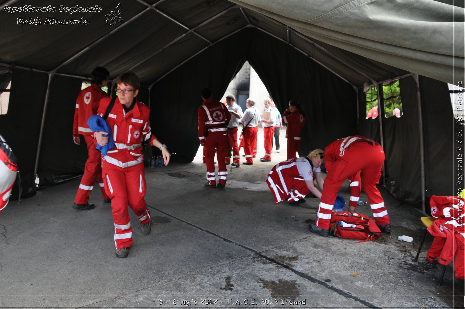 5 - 8 luglio - F.A.C.E. 2012 Ireland - Croce Rossa Italiana - Ispettorato Regionale Volontari del Soccorso del Piemonte