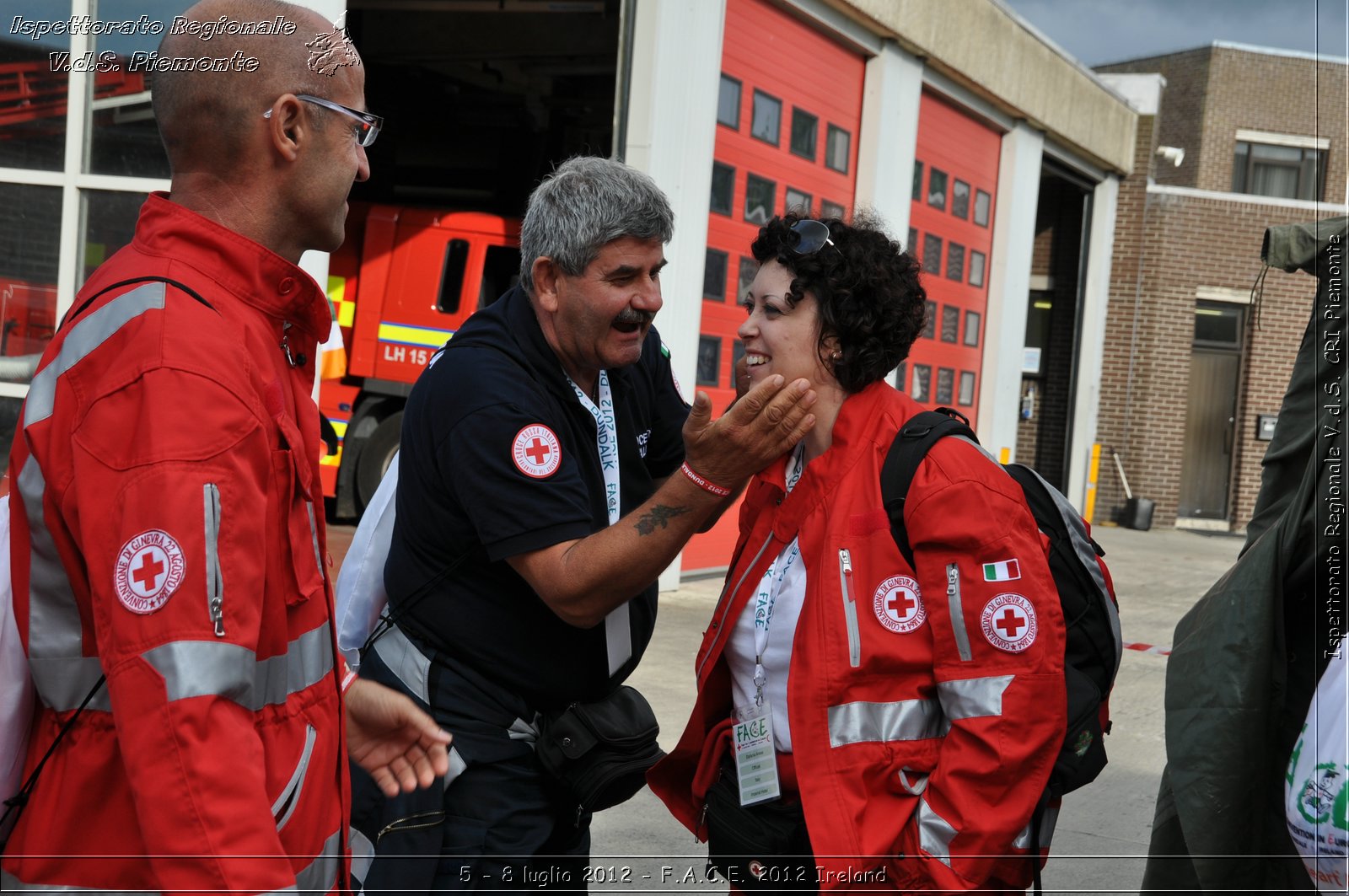 5 - 8 luglio - F.A.C.E. 2012 Ireland - Croce Rossa Italiana - Ispettorato Regionale Volontari del Soccorso del Piemonte