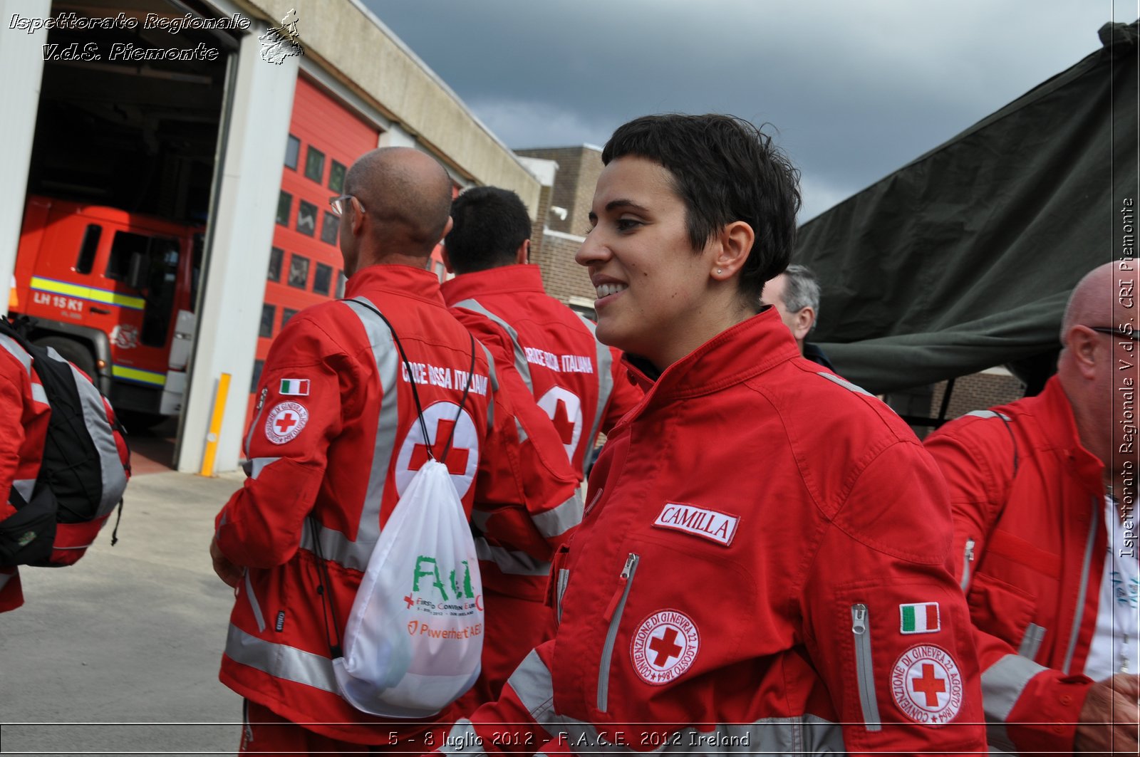 5 - 8 luglio - F.A.C.E. 2012 Ireland - Croce Rossa Italiana - Ispettorato Regionale Volontari del Soccorso del Piemonte