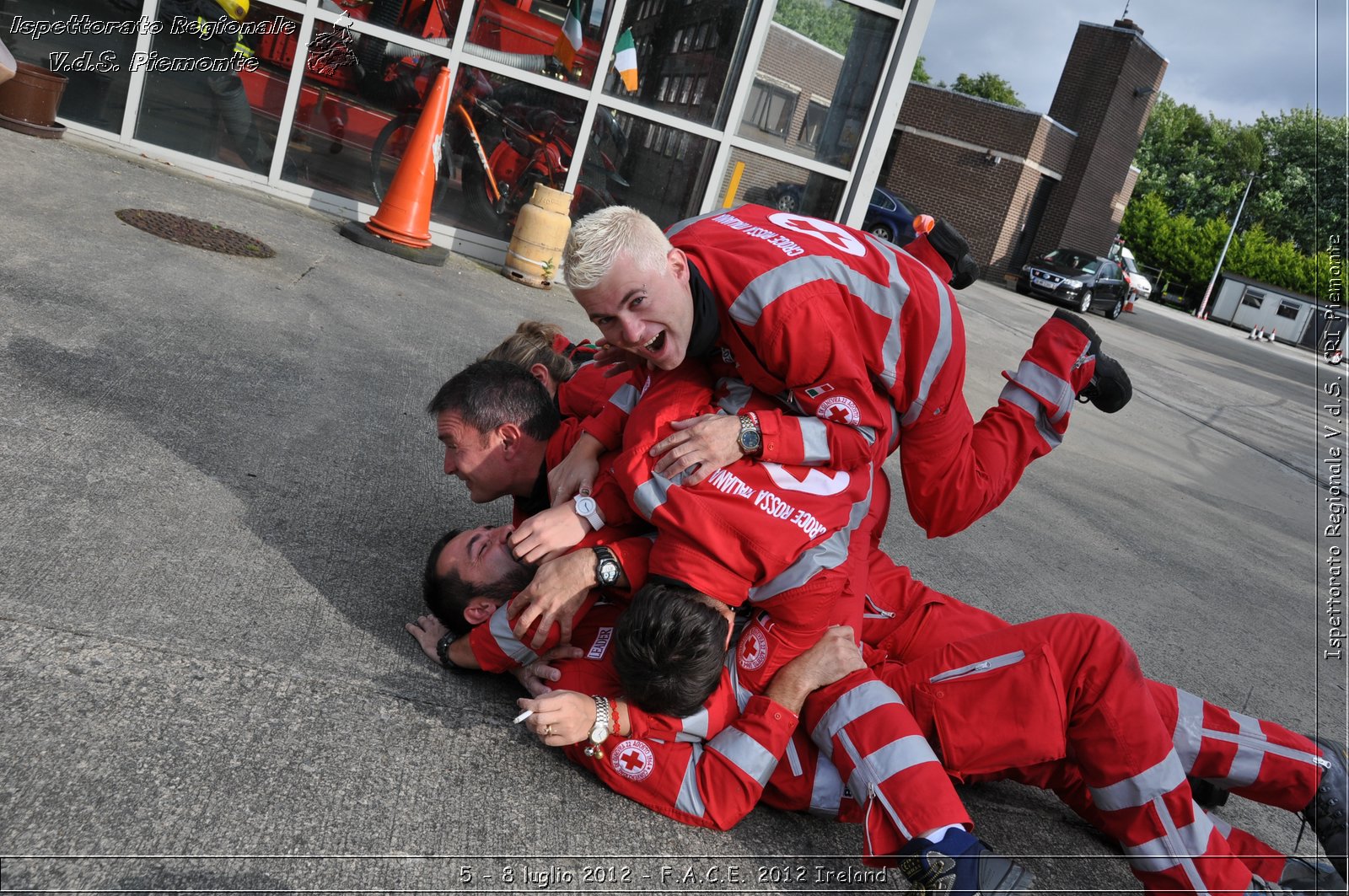 5 - 8 luglio - F.A.C.E. 2012 Ireland - Croce Rossa Italiana - Ispettorato Regionale Volontari del Soccorso del Piemonte