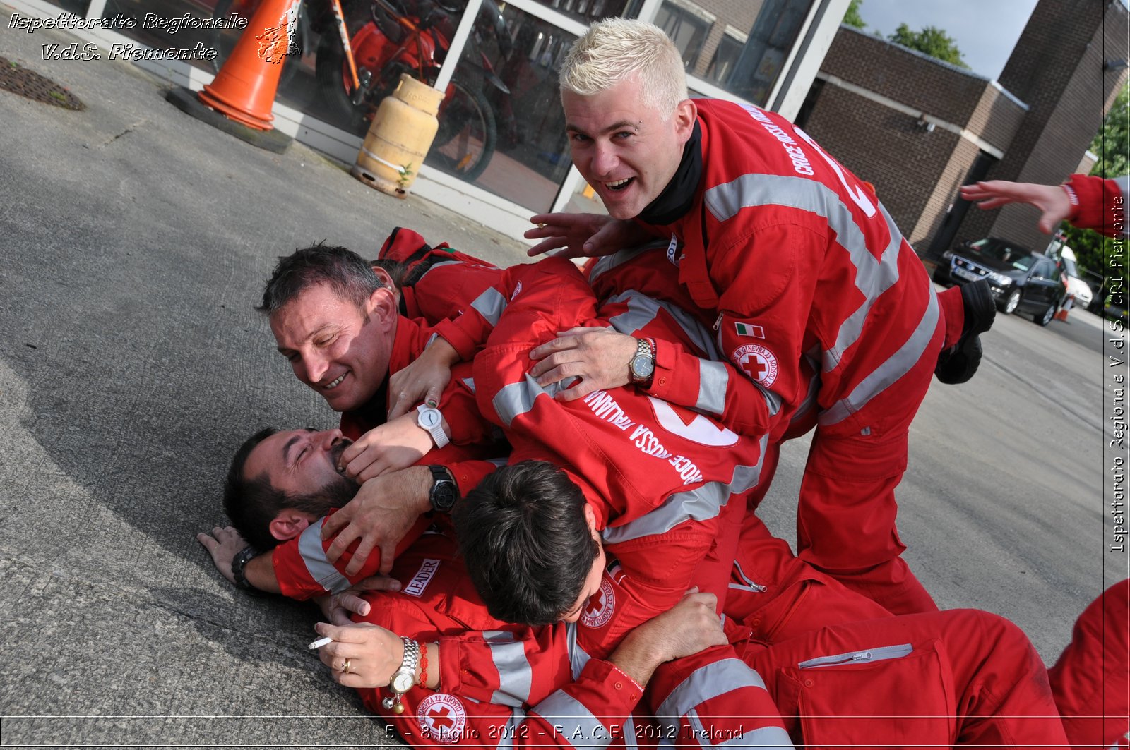 5 - 8 luglio - F.A.C.E. 2012 Ireland - Croce Rossa Italiana - Ispettorato Regionale Volontari del Soccorso del Piemonte