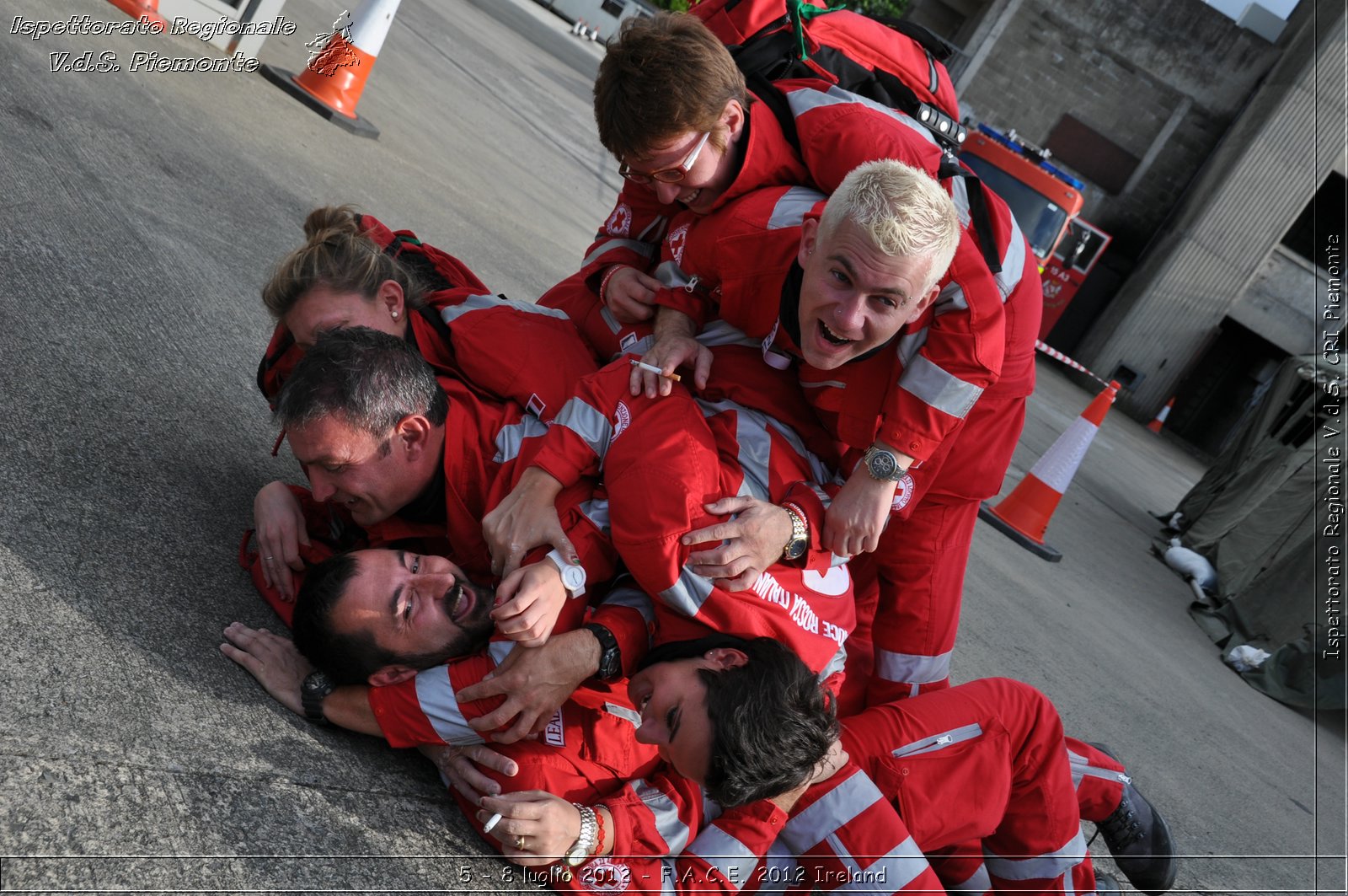 5 - 8 luglio - F.A.C.E. 2012 Ireland - Croce Rossa Italiana - Ispettorato Regionale Volontari del Soccorso del Piemonte