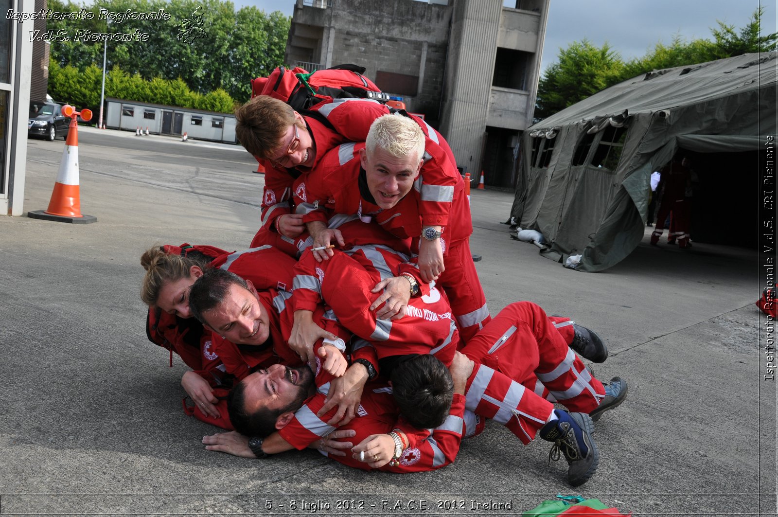 5 - 8 luglio - F.A.C.E. 2012 Ireland - Croce Rossa Italiana - Ispettorato Regionale Volontari del Soccorso del Piemonte