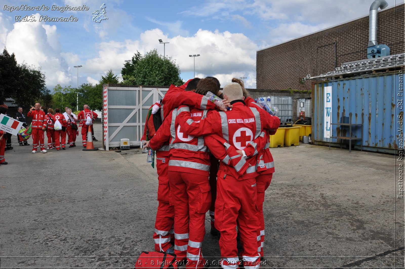 5 - 8 luglio - F.A.C.E. 2012 Ireland - Croce Rossa Italiana - Ispettorato Regionale Volontari del Soccorso del Piemonte