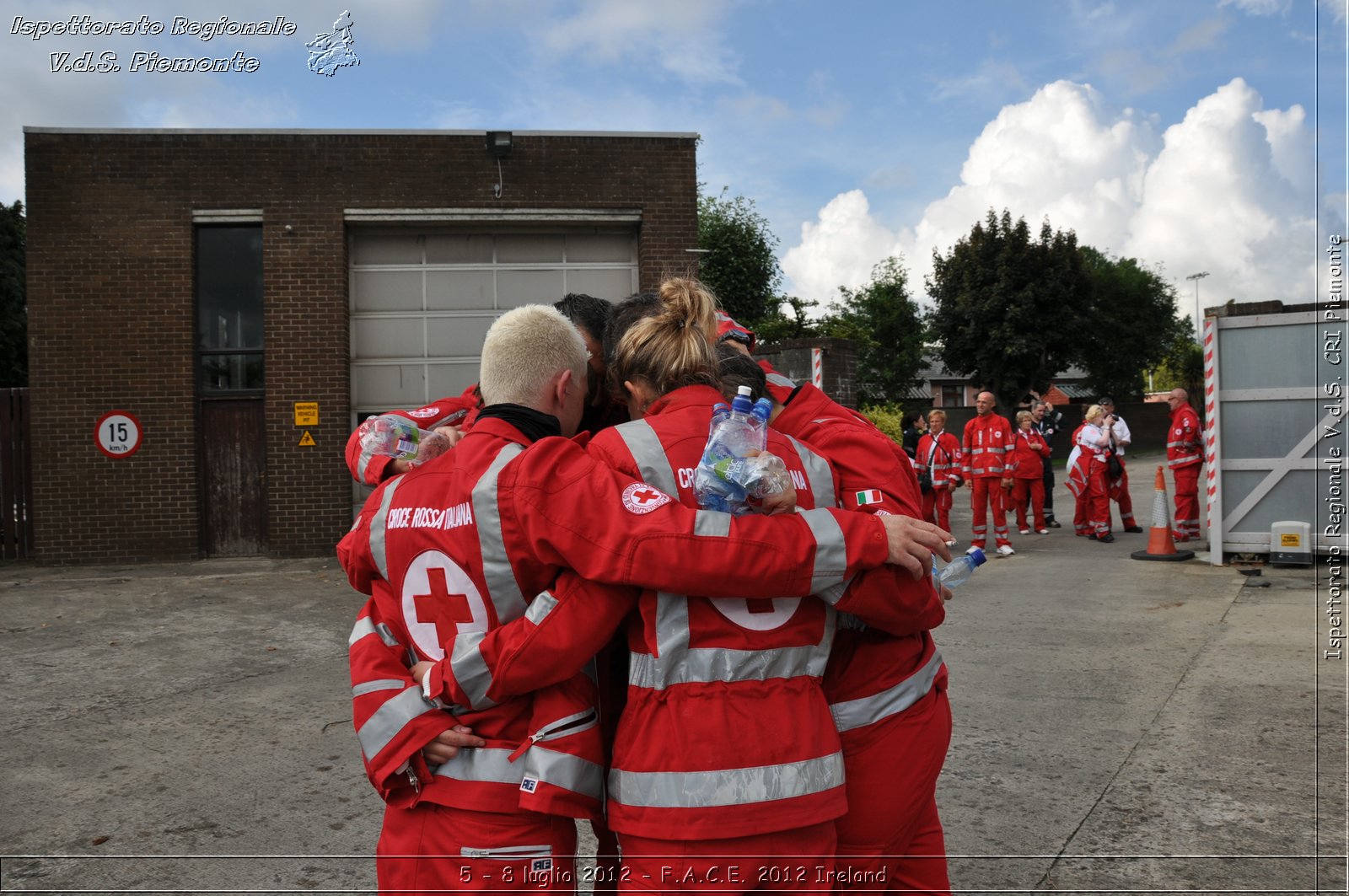 5 - 8 luglio - F.A.C.E. 2012 Ireland - Croce Rossa Italiana - Ispettorato Regionale Volontari del Soccorso del Piemonte