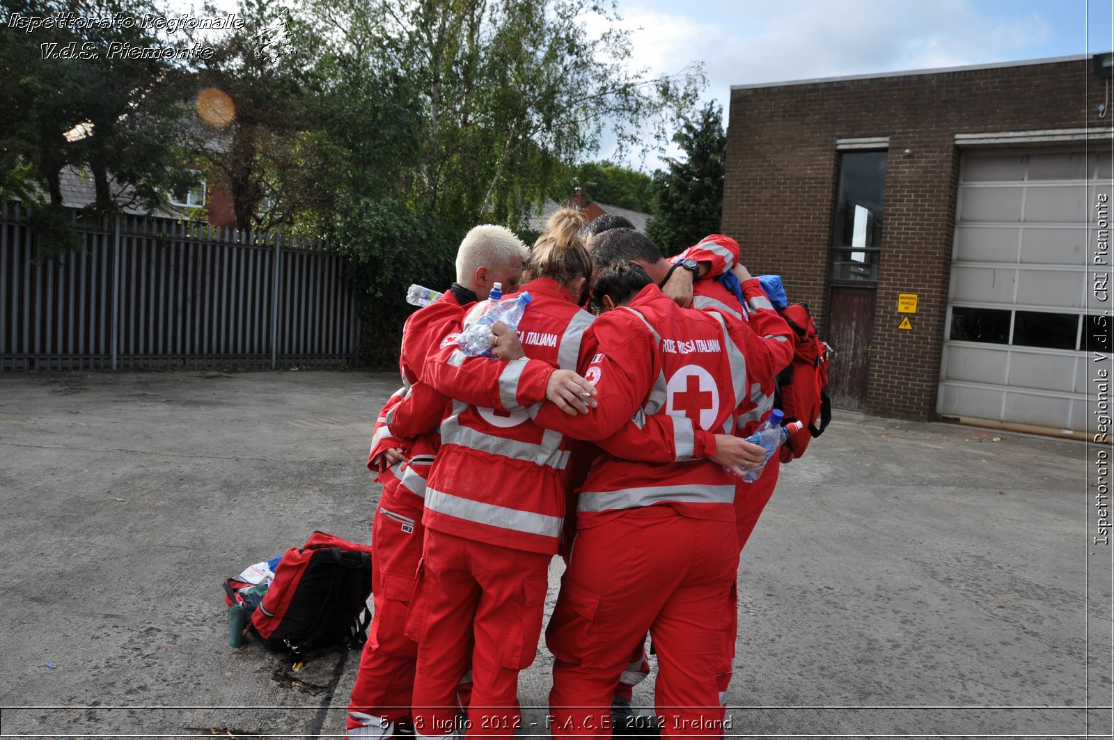 5 - 8 luglio - F.A.C.E. 2012 Ireland - Croce Rossa Italiana - Ispettorato Regionale Volontari del Soccorso del Piemonte