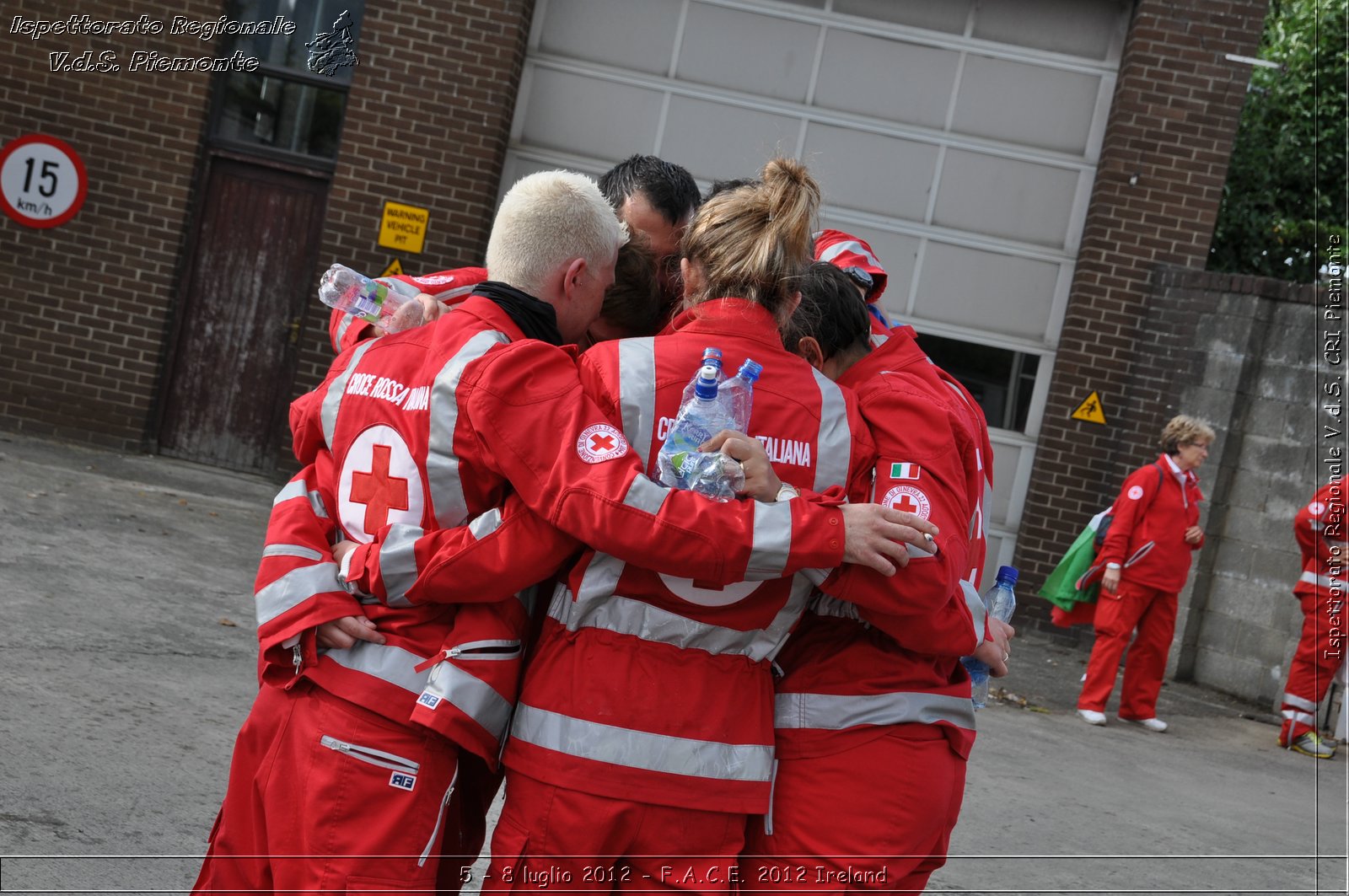 5 - 8 luglio - F.A.C.E. 2012 Ireland - Croce Rossa Italiana - Ispettorato Regionale Volontari del Soccorso del Piemonte