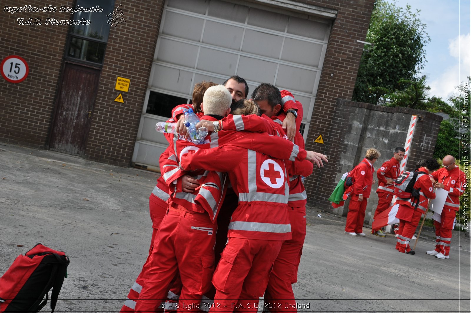 5 - 8 luglio - F.A.C.E. 2012 Ireland - Croce Rossa Italiana - Ispettorato Regionale Volontari del Soccorso del Piemonte