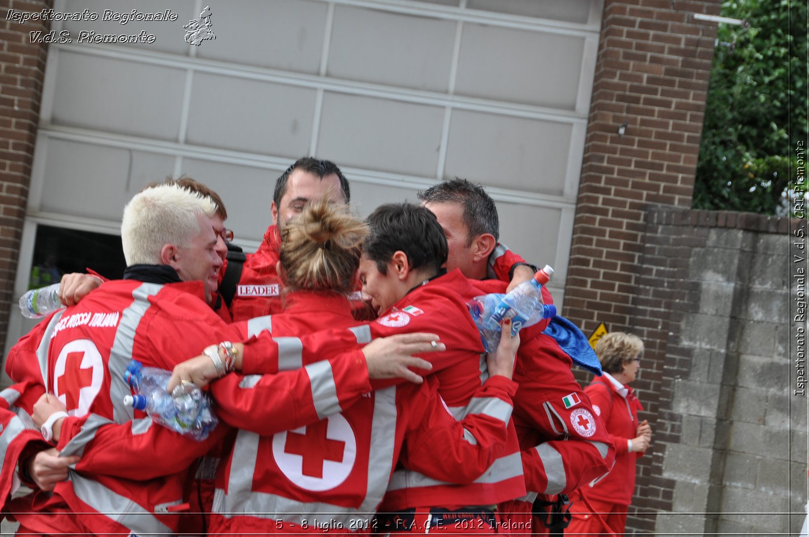 5 - 8 luglio - F.A.C.E. 2012 Ireland - Croce Rossa Italiana - Ispettorato Regionale Volontari del Soccorso del Piemonte