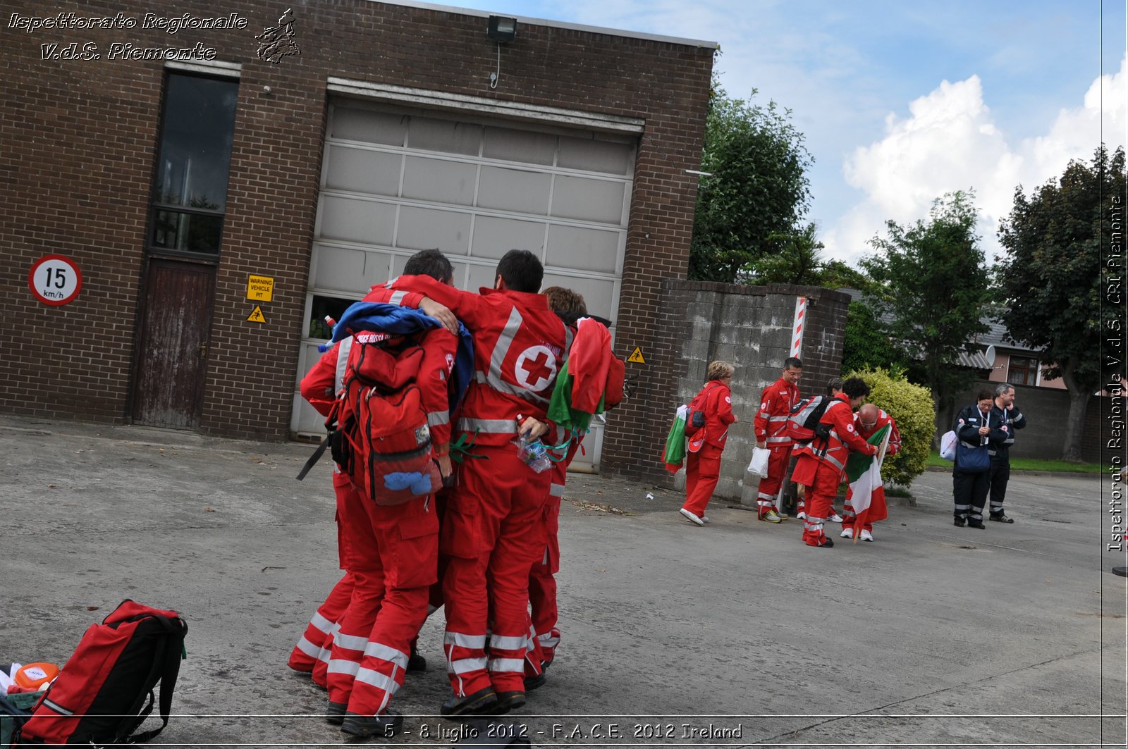 5 - 8 luglio - F.A.C.E. 2012 Ireland - Croce Rossa Italiana - Ispettorato Regionale Volontari del Soccorso del Piemonte