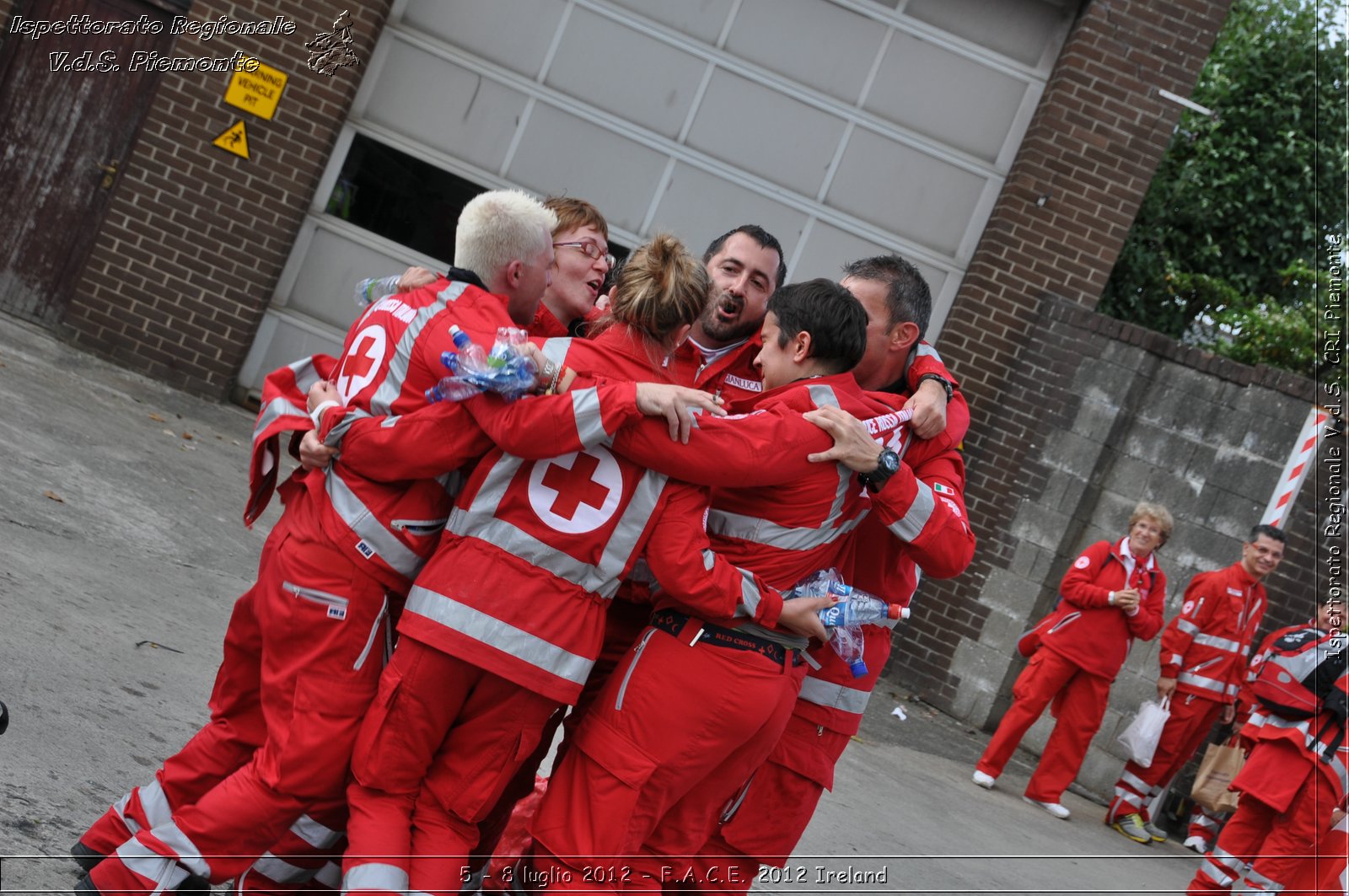 5 - 8 luglio - F.A.C.E. 2012 Ireland - Croce Rossa Italiana - Ispettorato Regionale Volontari del Soccorso del Piemonte