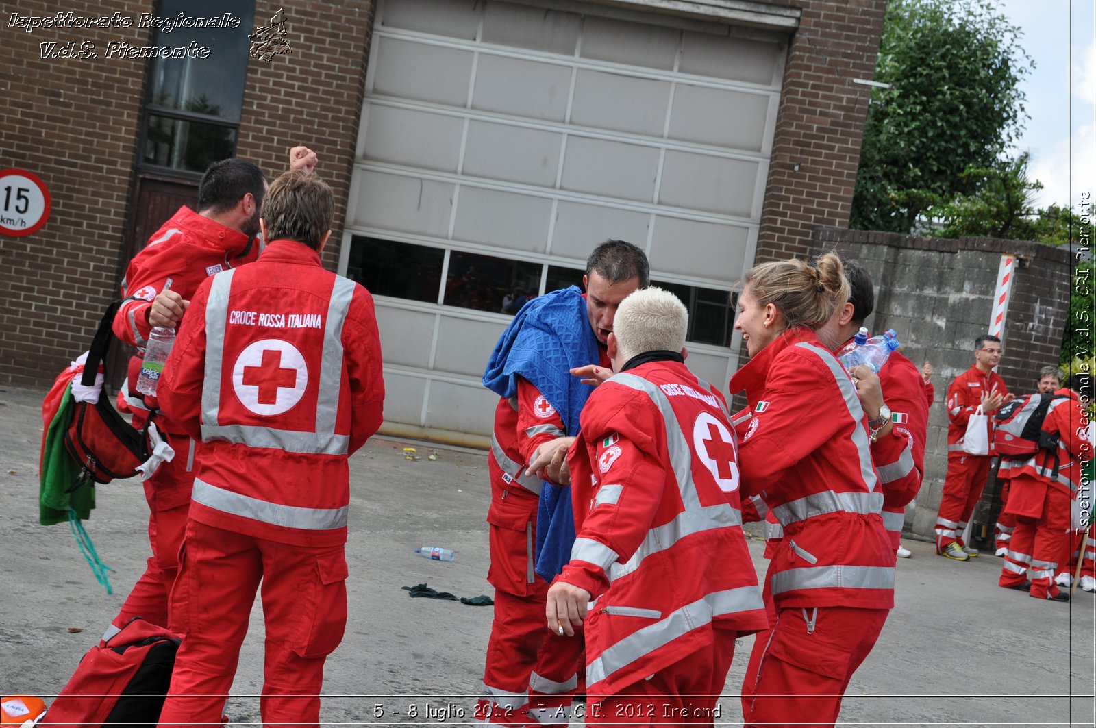 5 - 8 luglio - F.A.C.E. 2012 Ireland - Croce Rossa Italiana - Ispettorato Regionale Volontari del Soccorso del Piemonte