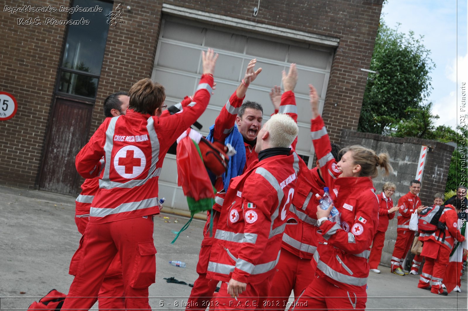 5 - 8 luglio - F.A.C.E. 2012 Ireland - Croce Rossa Italiana - Ispettorato Regionale Volontari del Soccorso del Piemonte