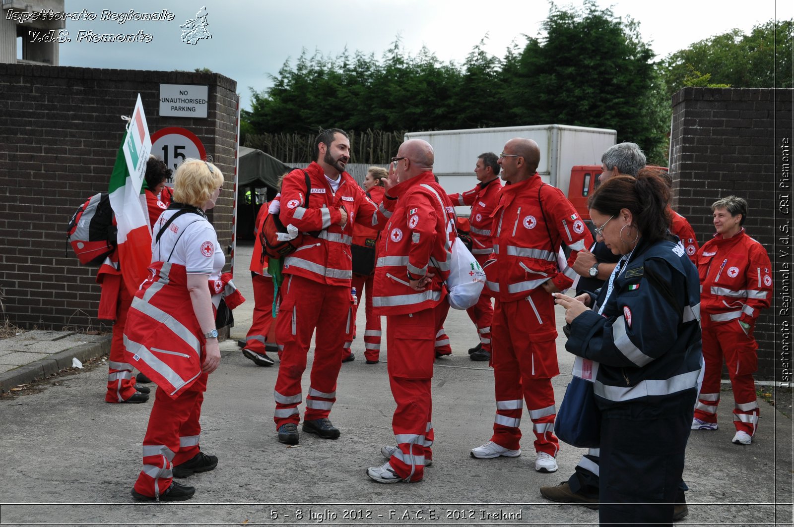 5 - 8 luglio - F.A.C.E. 2012 Ireland - Croce Rossa Italiana - Ispettorato Regionale Volontari del Soccorso del Piemonte