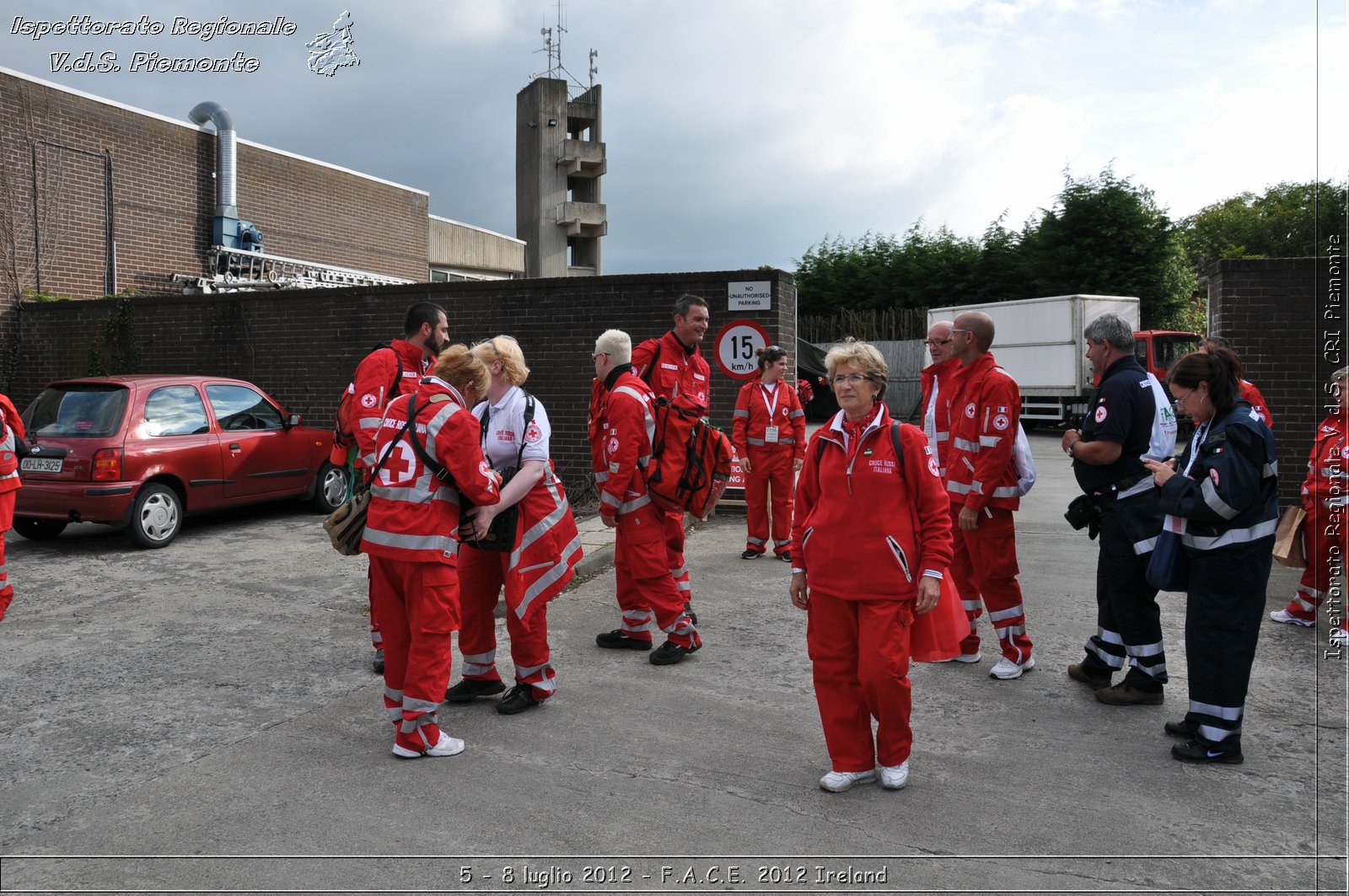 5 - 8 luglio - F.A.C.E. 2012 Ireland - Croce Rossa Italiana - Ispettorato Regionale Volontari del Soccorso del Piemonte