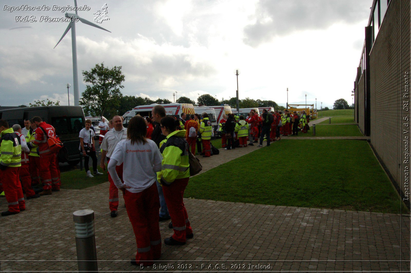 5 - 8 luglio - F.A.C.E. 2012 Ireland - Croce Rossa Italiana - Ispettorato Regionale Volontari del Soccorso del Piemonte