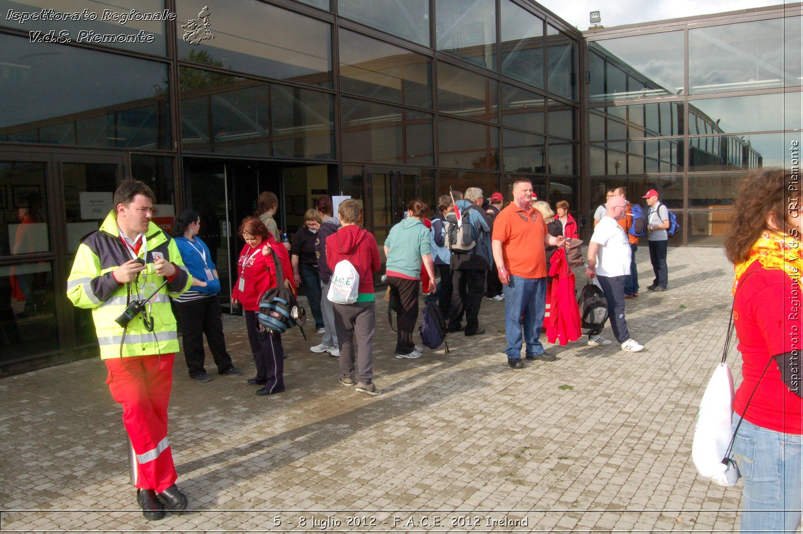 5 - 8 luglio - F.A.C.E. 2012 Ireland - Croce Rossa Italiana - Ispettorato Regionale Volontari del Soccorso del Piemonte