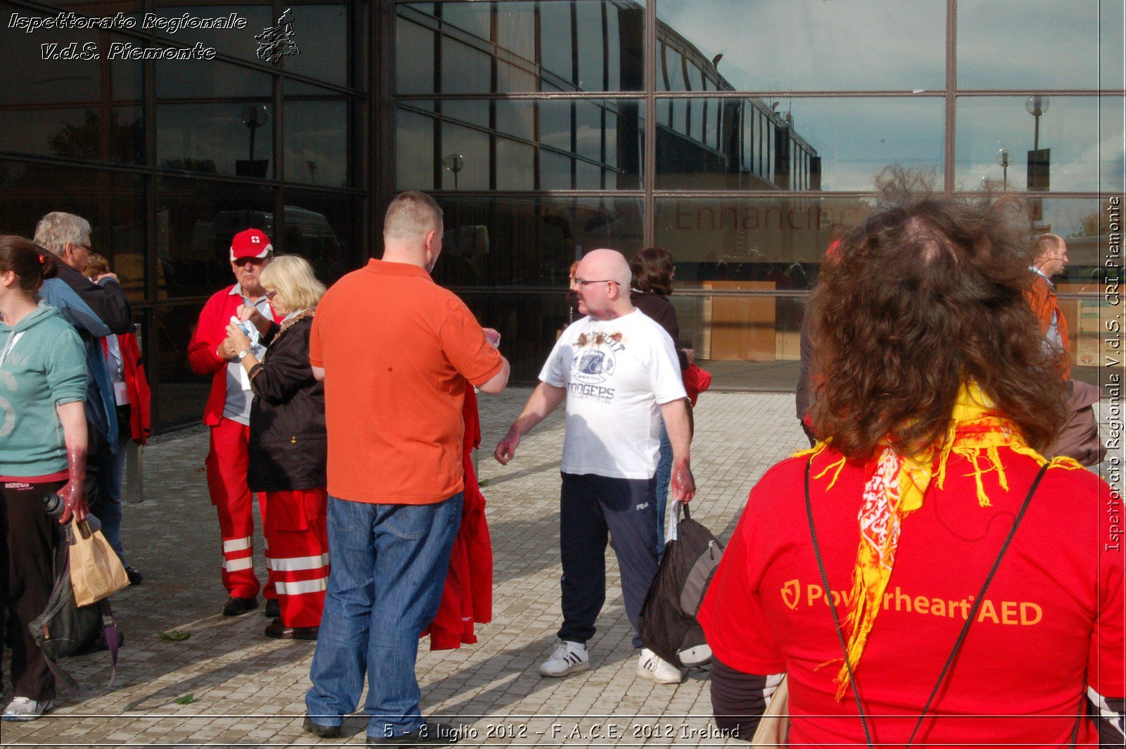 5 - 8 luglio - F.A.C.E. 2012 Ireland - Croce Rossa Italiana - Ispettorato Regionale Volontari del Soccorso del Piemonte