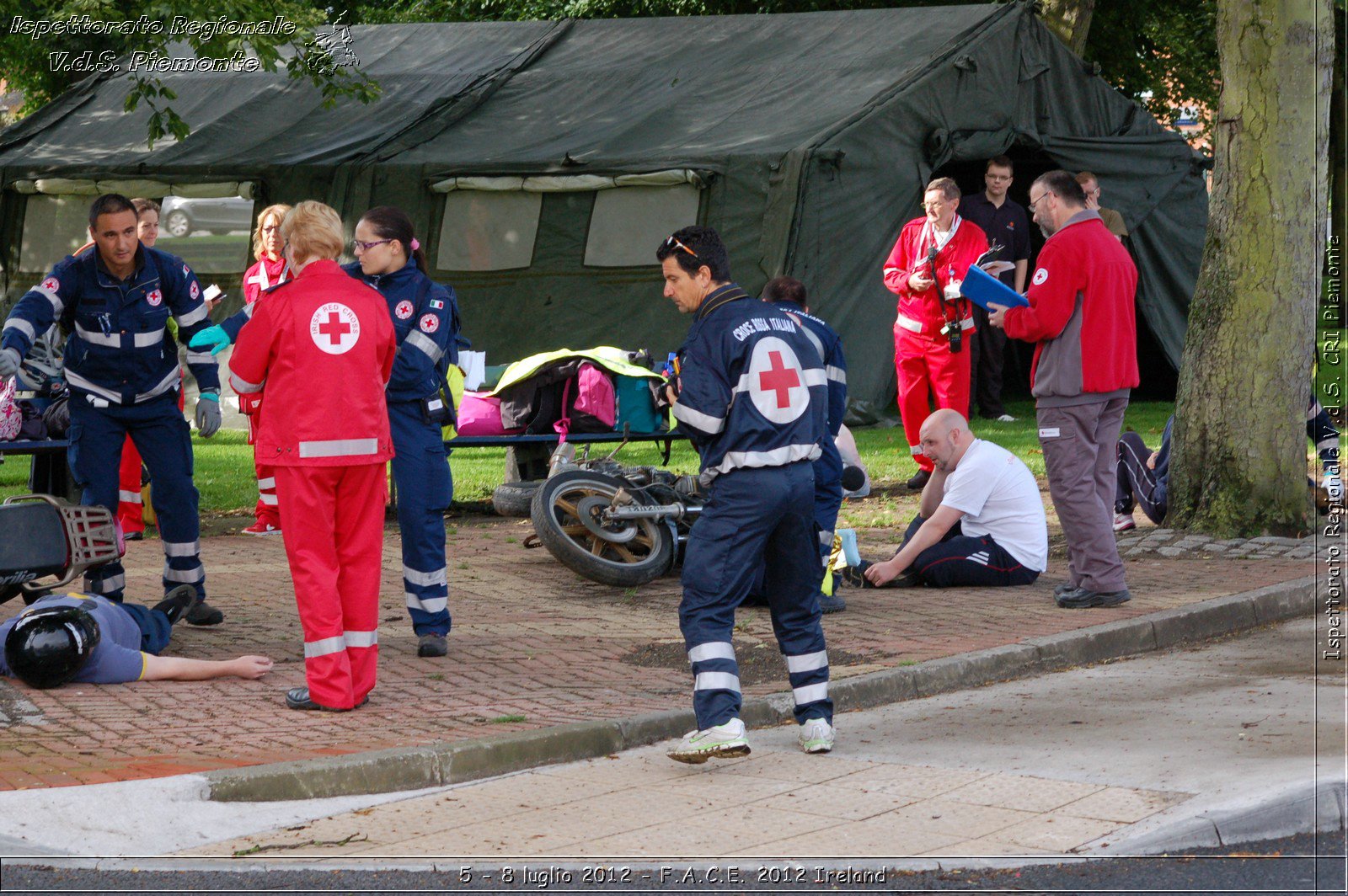 5 - 8 luglio - F.A.C.E. 2012 Ireland - Croce Rossa Italiana - Ispettorato Regionale Volontari del Soccorso del Piemonte