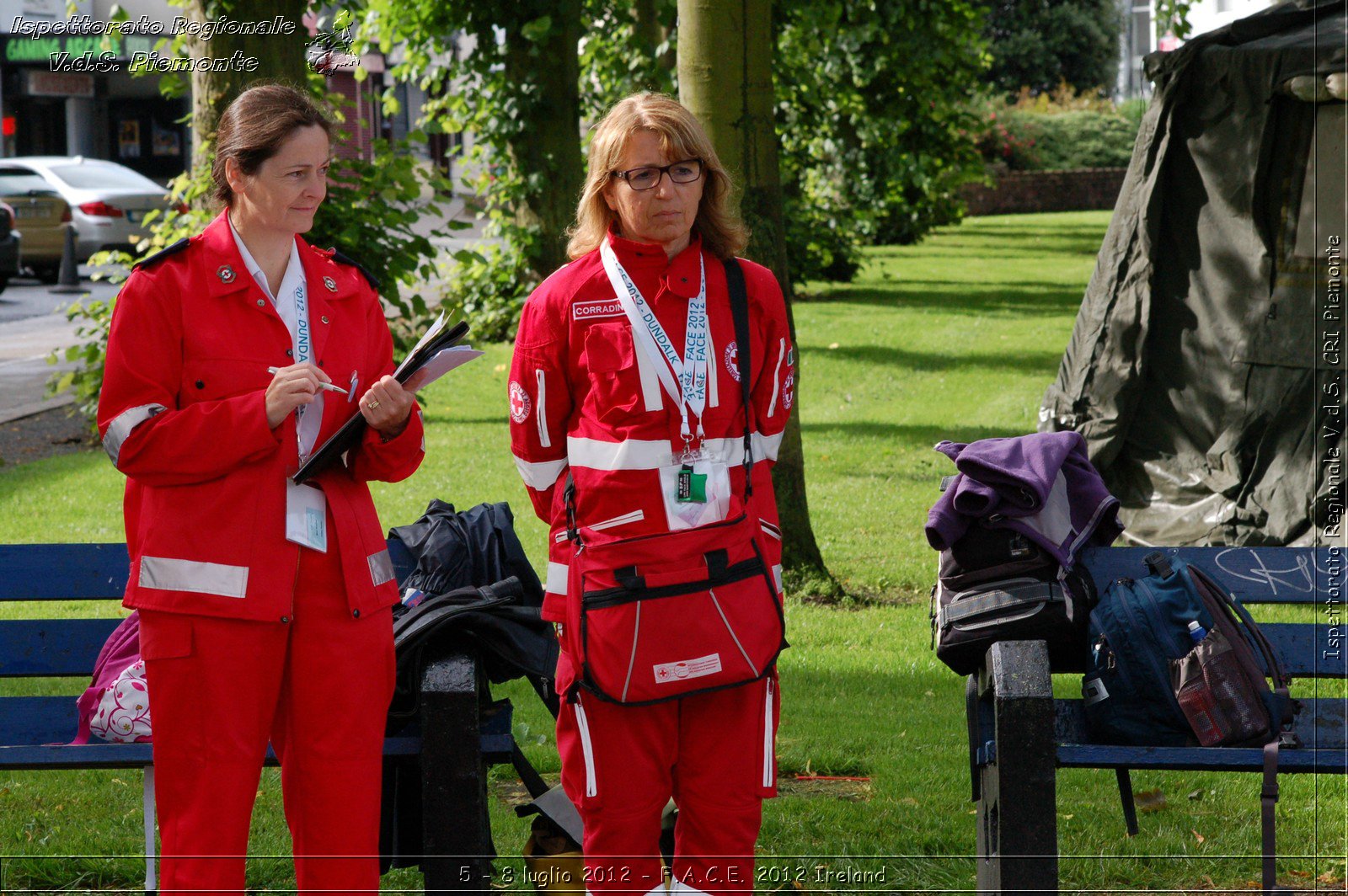 5 - 8 luglio - F.A.C.E. 2012 Ireland - Croce Rossa Italiana - Ispettorato Regionale Volontari del Soccorso del Piemonte