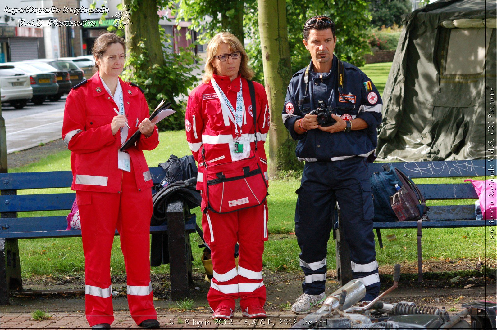 5 - 8 luglio - F.A.C.E. 2012 Ireland - Croce Rossa Italiana - Ispettorato Regionale Volontari del Soccorso del Piemonte