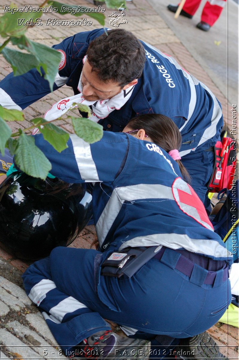 5 - 8 luglio - F.A.C.E. 2012 Ireland - Croce Rossa Italiana - Ispettorato Regionale Volontari del Soccorso del Piemonte