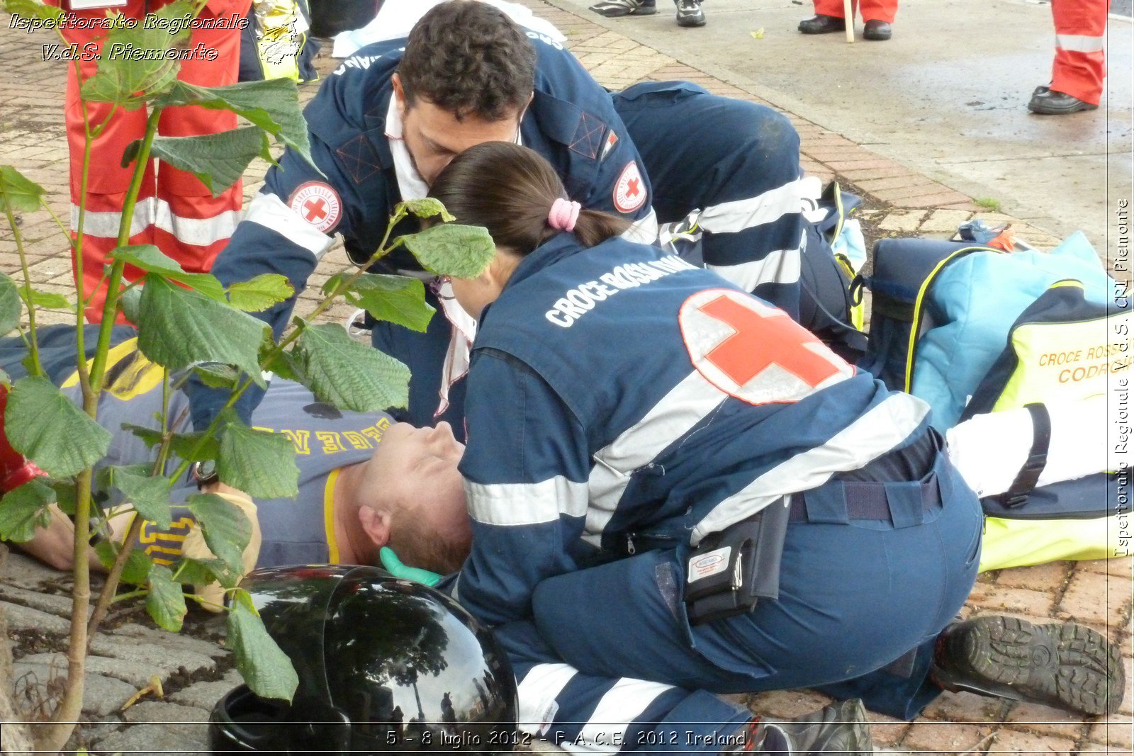 5 - 8 luglio - F.A.C.E. 2012 Ireland - Croce Rossa Italiana - Ispettorato Regionale Volontari del Soccorso del Piemonte