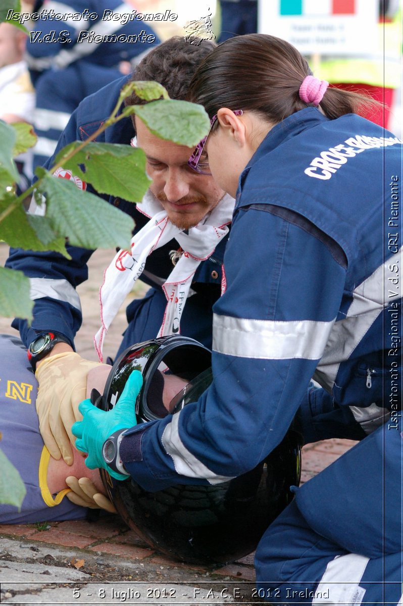 5 - 8 luglio - F.A.C.E. 2012 Ireland - Croce Rossa Italiana - Ispettorato Regionale Volontari del Soccorso del Piemonte