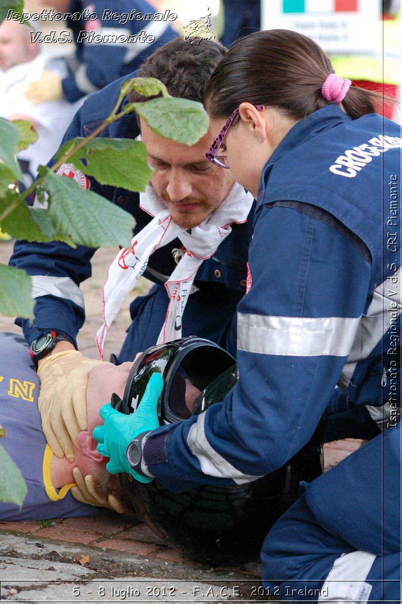 5 - 8 luglio - F.A.C.E. 2012 Ireland - Croce Rossa Italiana - Ispettorato Regionale Volontari del Soccorso del Piemonte