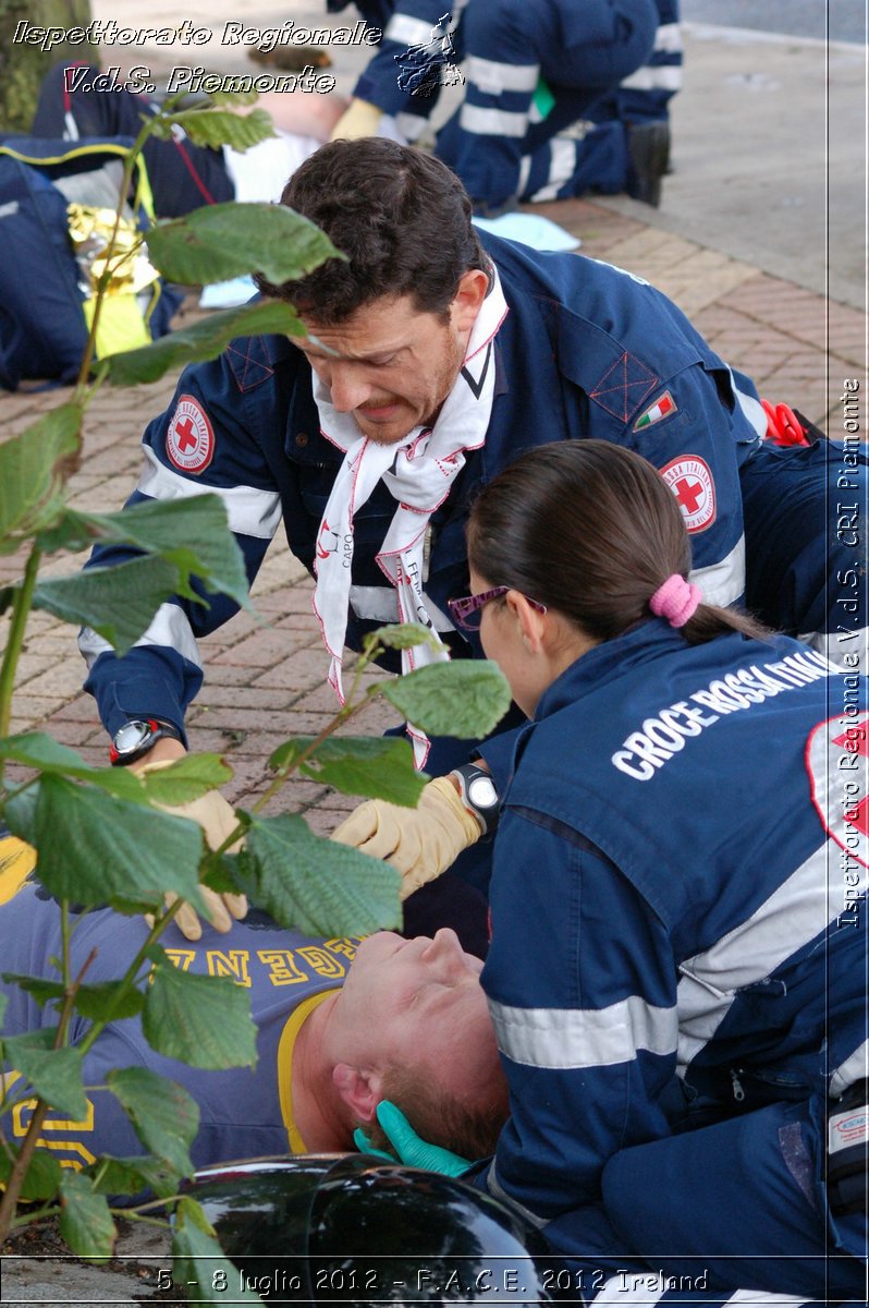 5 - 8 luglio - F.A.C.E. 2012 Ireland - Croce Rossa Italiana - Ispettorato Regionale Volontari del Soccorso del Piemonte