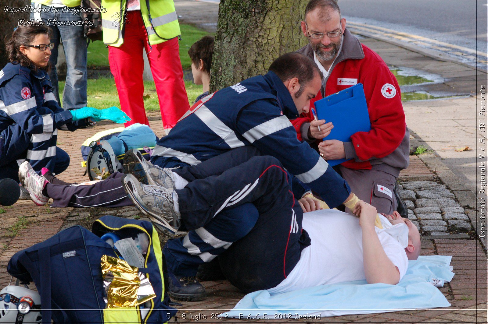 5 - 8 luglio - F.A.C.E. 2012 Ireland - Croce Rossa Italiana - Ispettorato Regionale Volontari del Soccorso del Piemonte