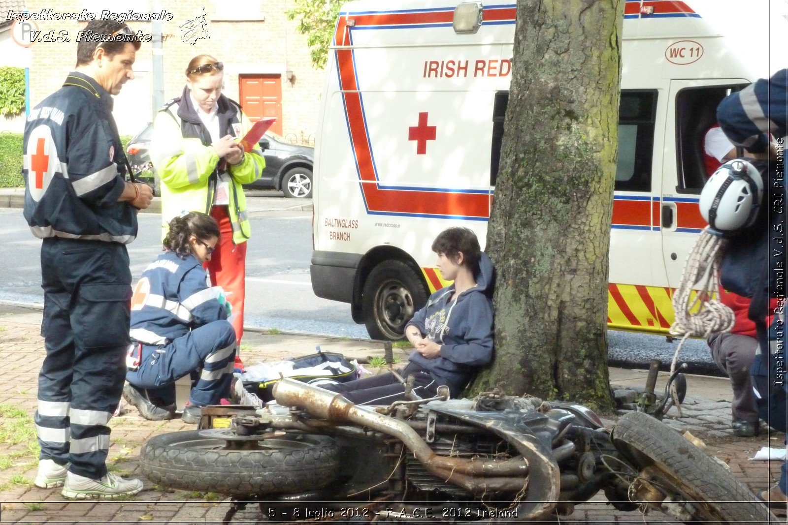 5 - 8 luglio - F.A.C.E. 2012 Ireland - Croce Rossa Italiana - Ispettorato Regionale Volontari del Soccorso del Piemonte