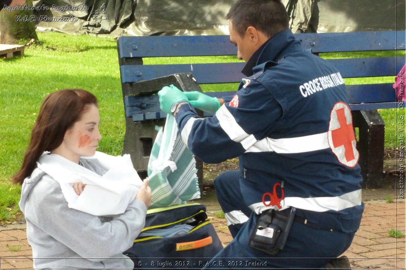 5 - 8 luglio - F.A.C.E. 2012 Ireland - Croce Rossa Italiana - Ispettorato Regionale Volontari del Soccorso del Piemonte